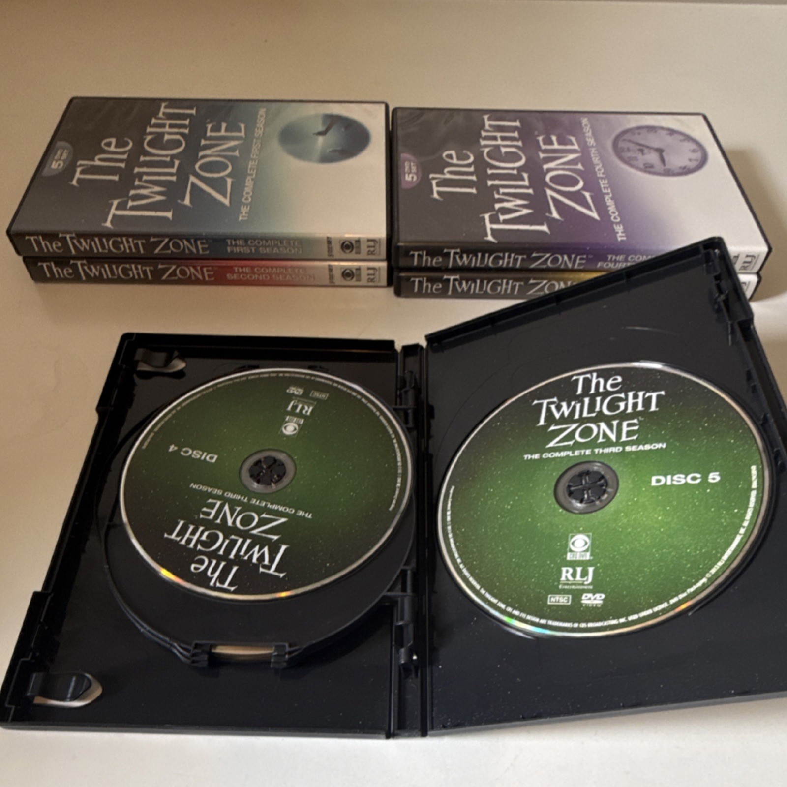 The Twilight Zone TV Series DVD Set Seasons 1-5 Complete Box Set Lot