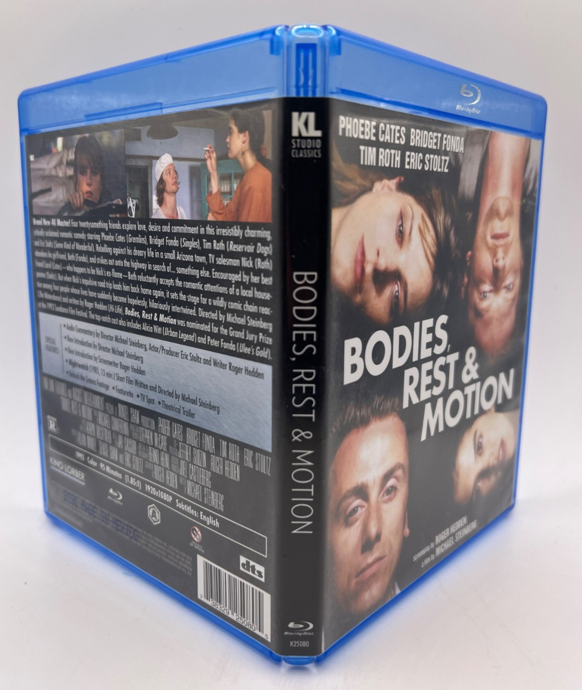 BODIES, REST & MOTION Blu-ray Kino Lorber 90s Tim Roth Bridget Fonda Eric Stoltz