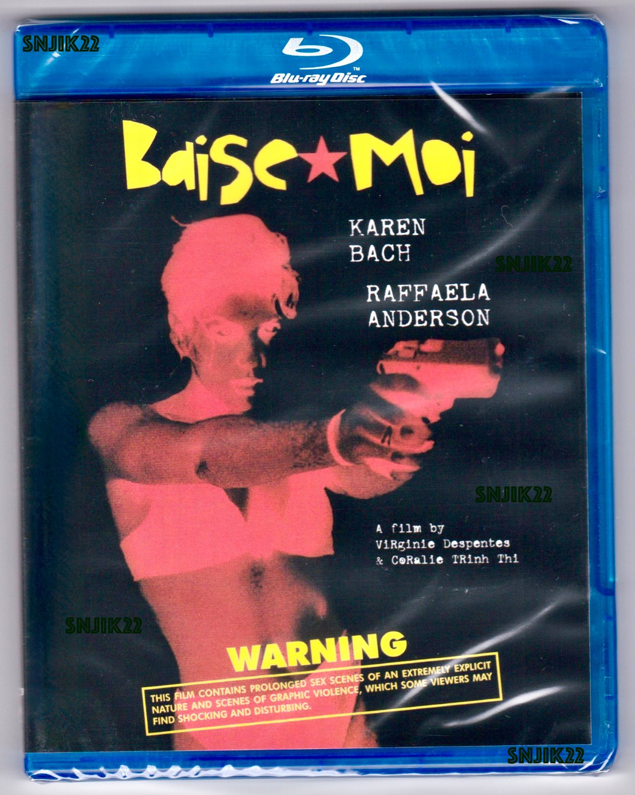 Baise-Moi (Blu-ray) – Karen Bach, Raffaela Anderson – (Uncut, Rare OOP)