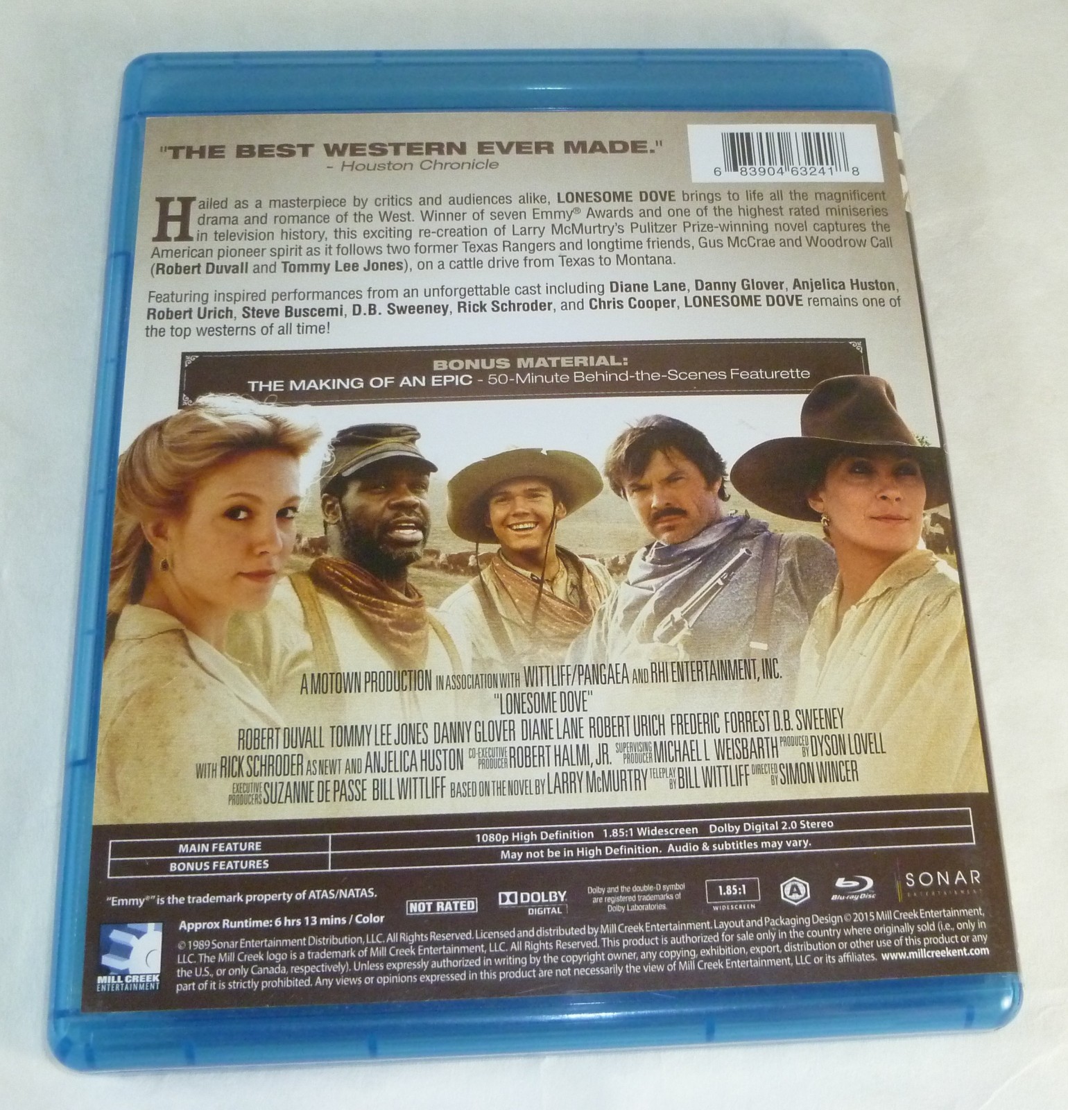 Lonesome Dove 1989 TV Mini-Series Blu-ray -Robert Duvall / Tommy Lee Jones