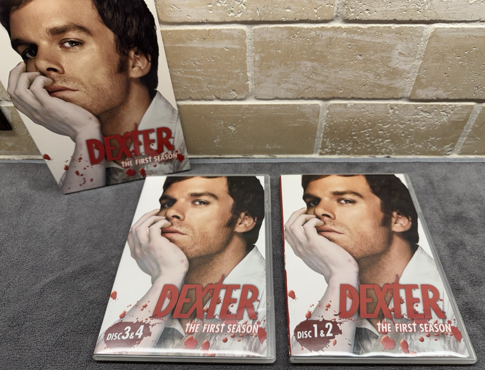 DEXTER Season 1 (DVD, 2007) Showtime, The First Season 4 Disc