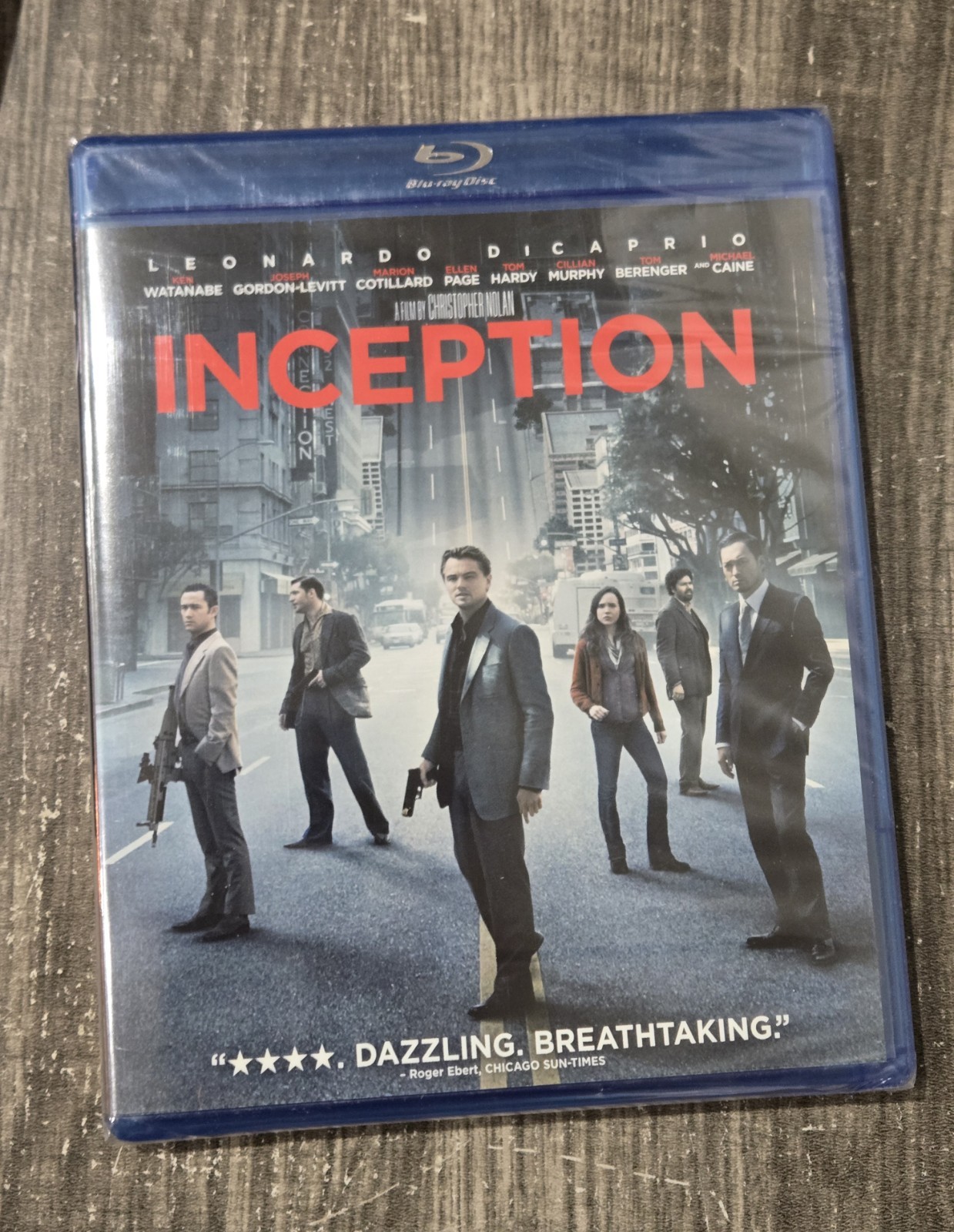 Inception (Two-Disc Edition) Blu-ray DVD w/ Lenticular Slipcover – NEW