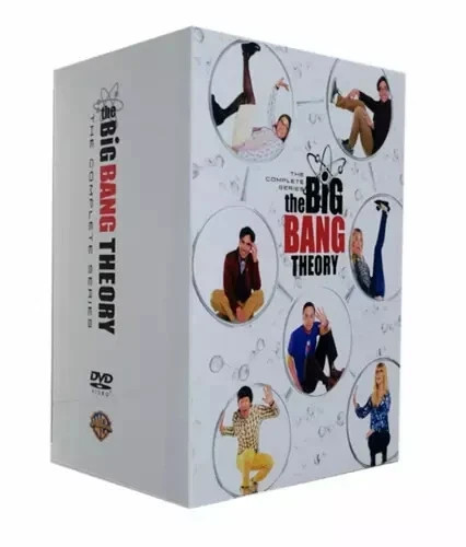 New The Big Bang Theory Complete Series Season 1-12 DVD 37-Disc Box Set US.