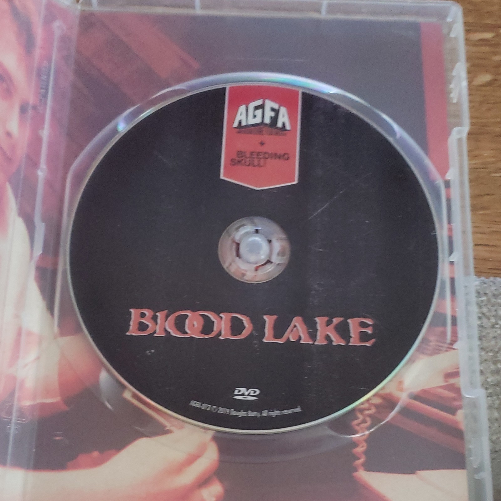 AGFA Blood Lake (1987) DVD NR Horror Slasher Commentary Tim Boggs