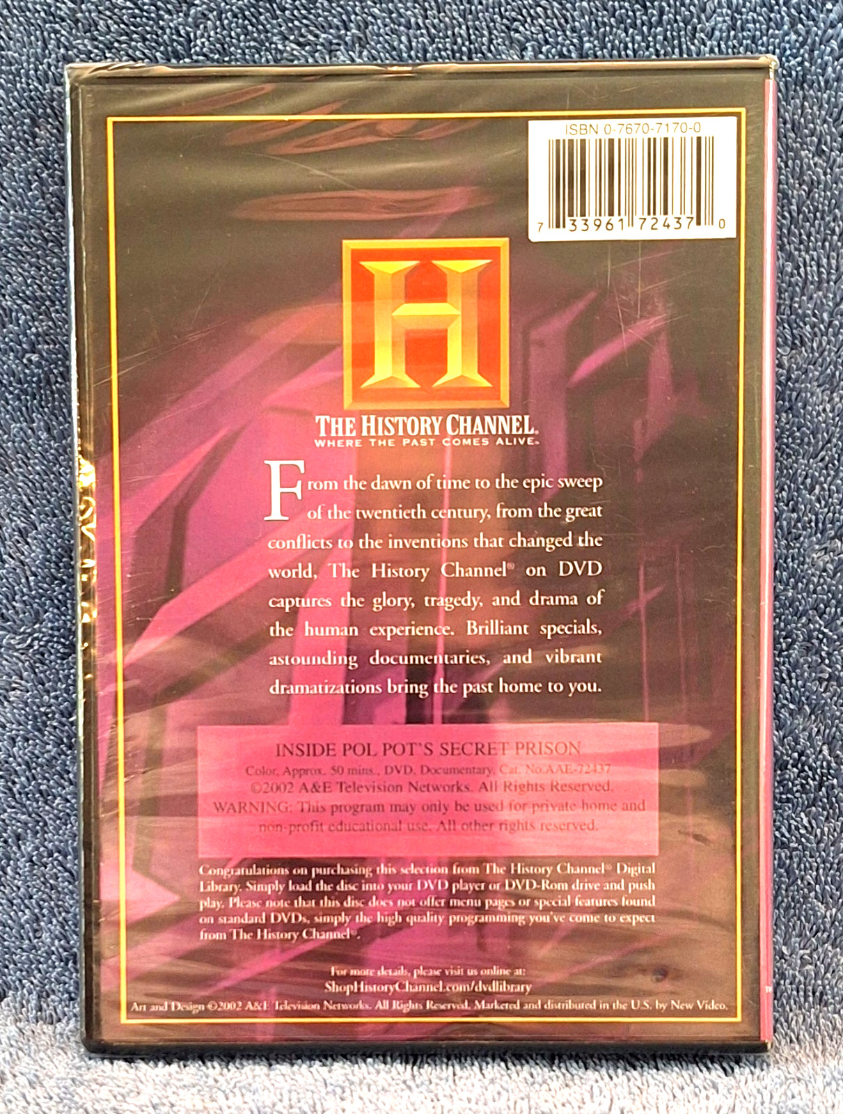 4 DVDs, The History Channel: The Past Comes Alive, Shrine of Miracles, al et NEW