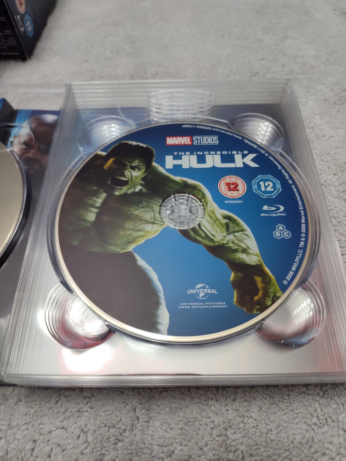 Marvel Studios Cinematic Universe Phase One 1 Blu Ray Boxed Set Collector’s