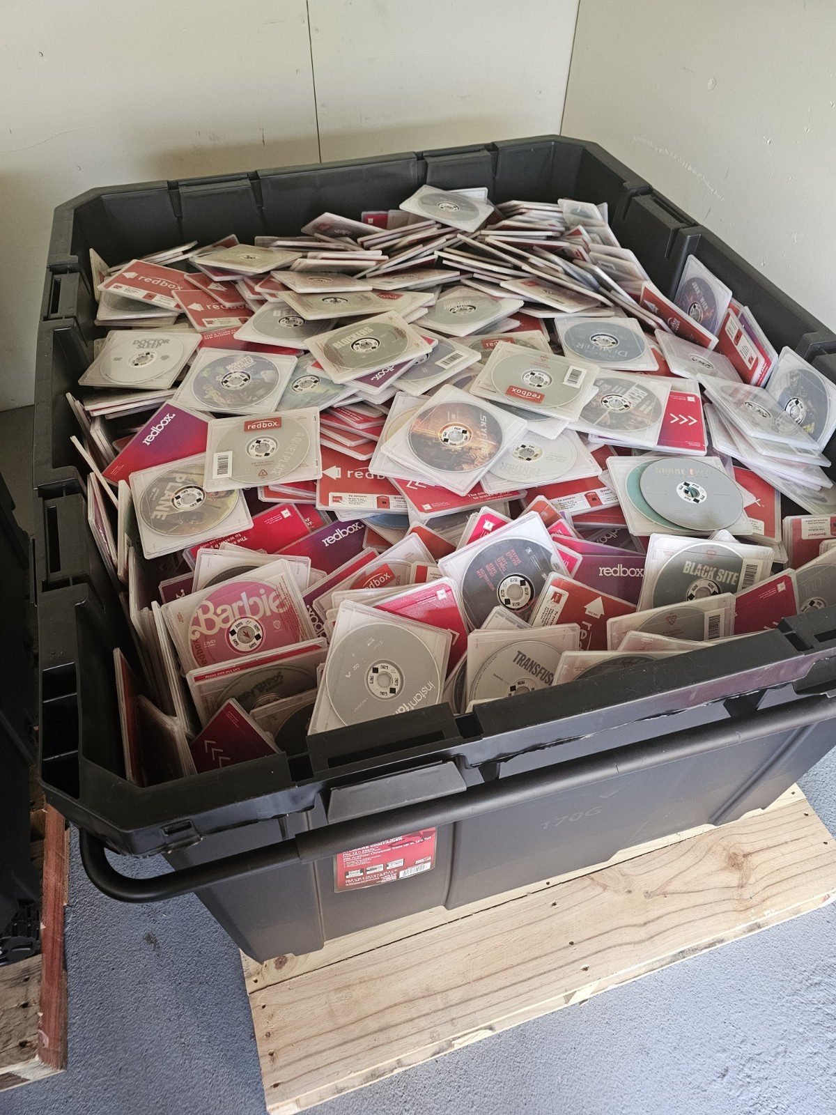 Redbox Movies! Case of 100 Random Titles – DVD and Blu-ray Mix – FREE SHIPPING!