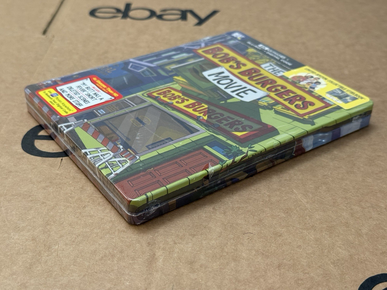 The Bob’s Burgers Movie Best Buy Exclusive SteelBook 4K Blu-ray 2022 NEW SEALED
