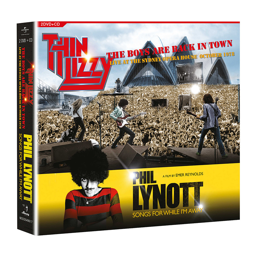 Thin Lizzy ~ Songs For While I’m Away • 2DVD + CD • 2022 Mercury Studios ••NEW••