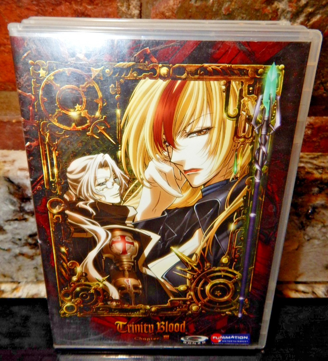 Trinity Blood 3 Anime DVD Chapters 3, 4 & 6. 300 Minutes of Anime!!