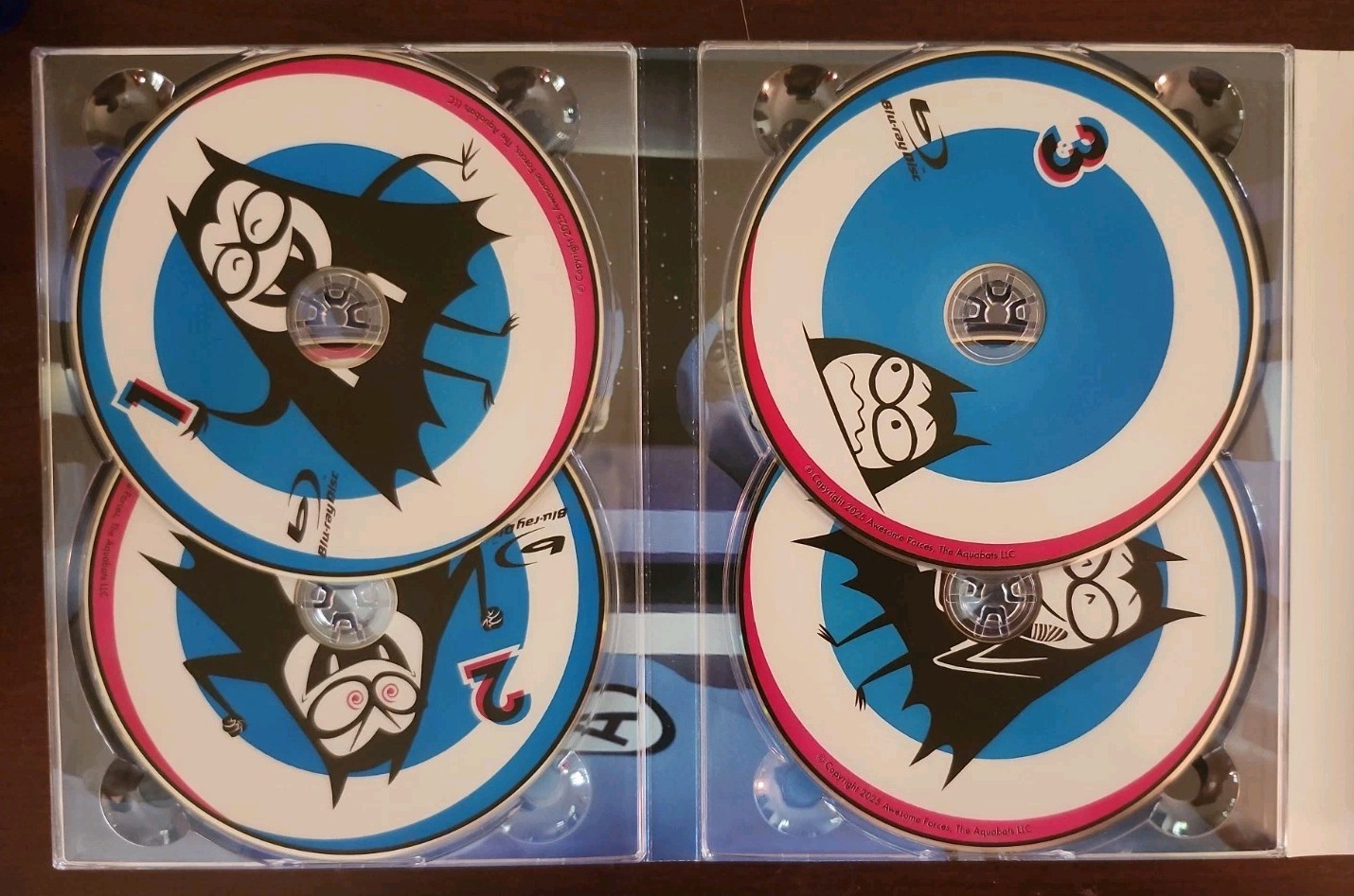 Aquabats Super Show Complete Series 4xDVD/4xBD Set Legion of Righteous Comrades!
