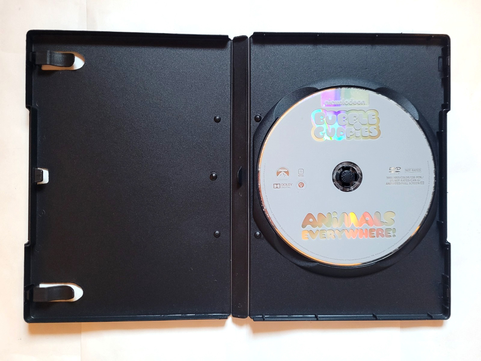 Nickelodeon Bubble Guppies Animals Everywhere DVD 138 min 2014 NR Free Shipping