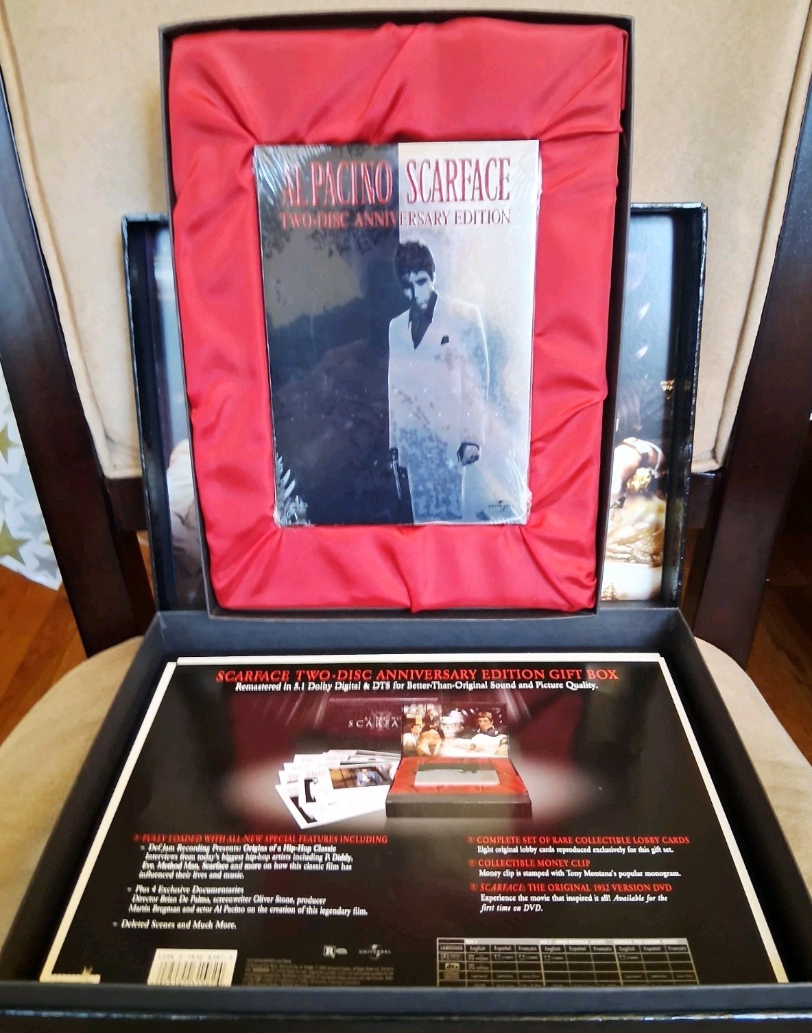 🤩 Al Pacino Scarface 2 Disc Collector’s Anniversary Special Edition DVD Box Set