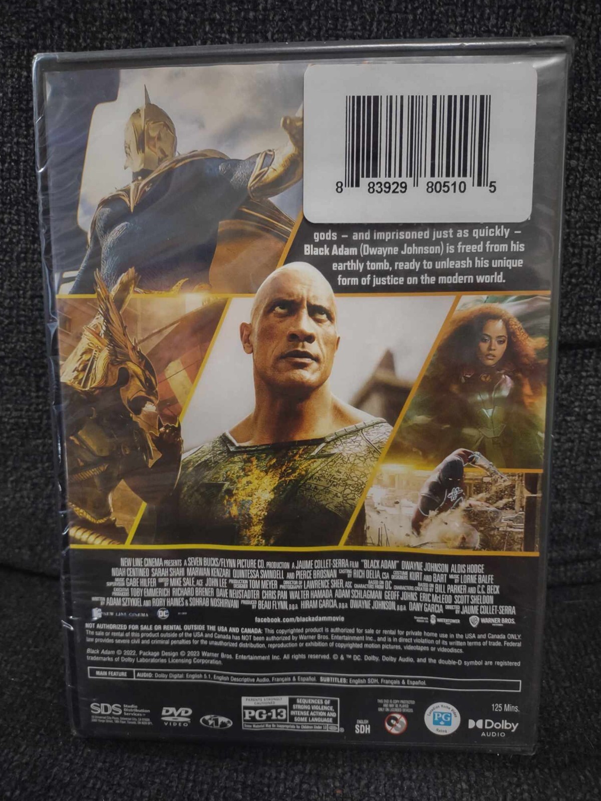 Black Adam (DVD, 2022)
