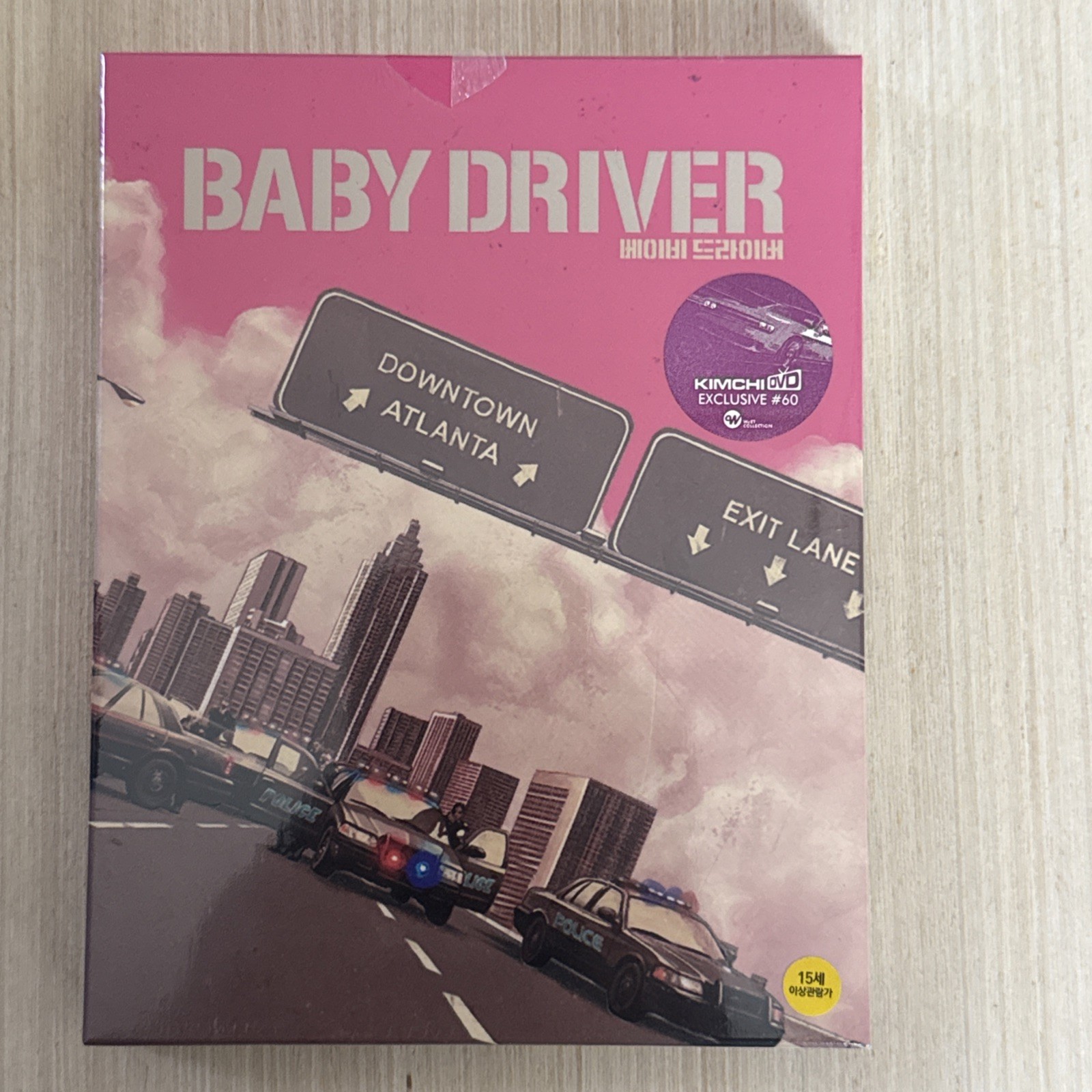 KIMCHI – Baby Driver Full Slip Steelbook NEW SHIPS FAST #682/750 (LOOK @PICS)