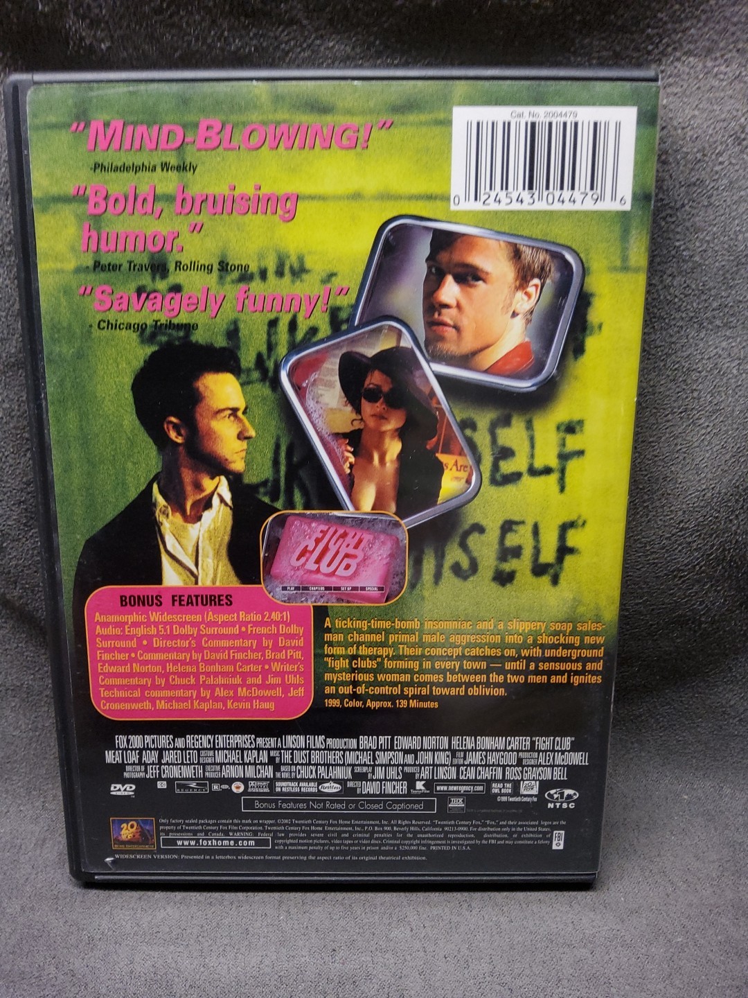 Fight Club (DVD, 1999)