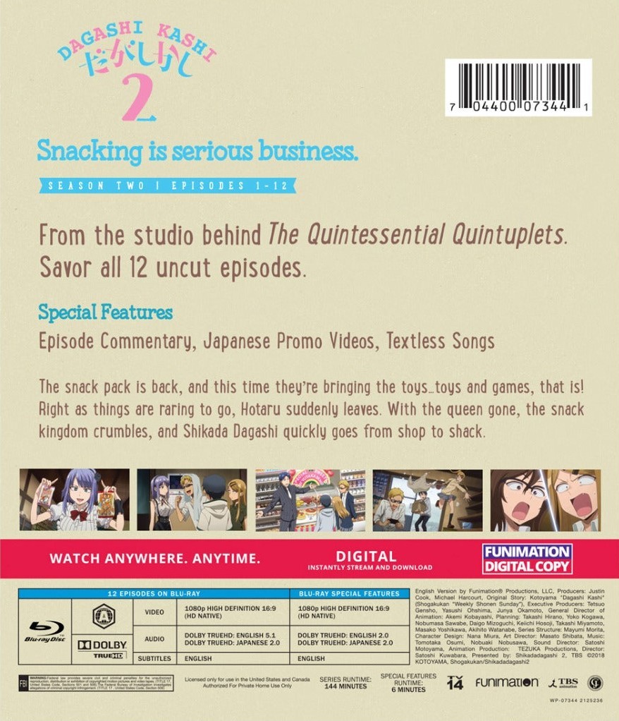 New Dagashi Kashi: Season Two (Blu-ray + Digital)