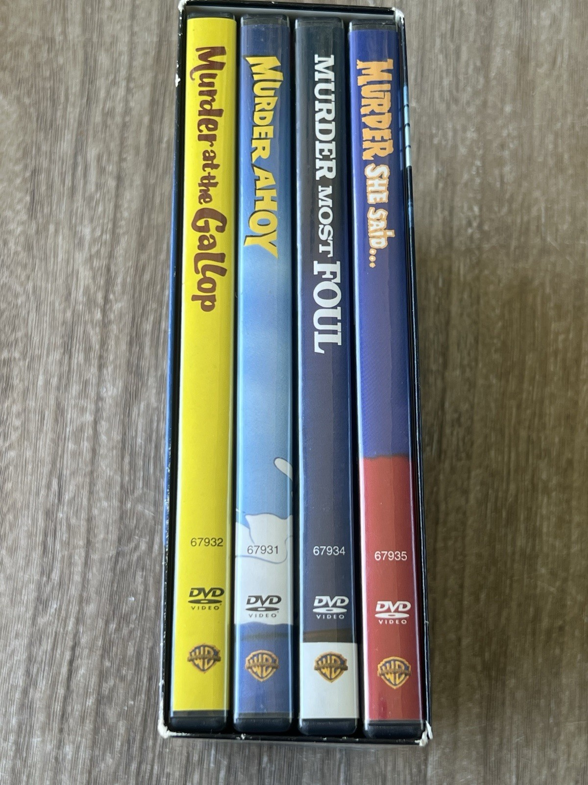 Agatha Christie’s Miss Marple 4 Movie Collection (DVD, 2006, 4-Disc Set)