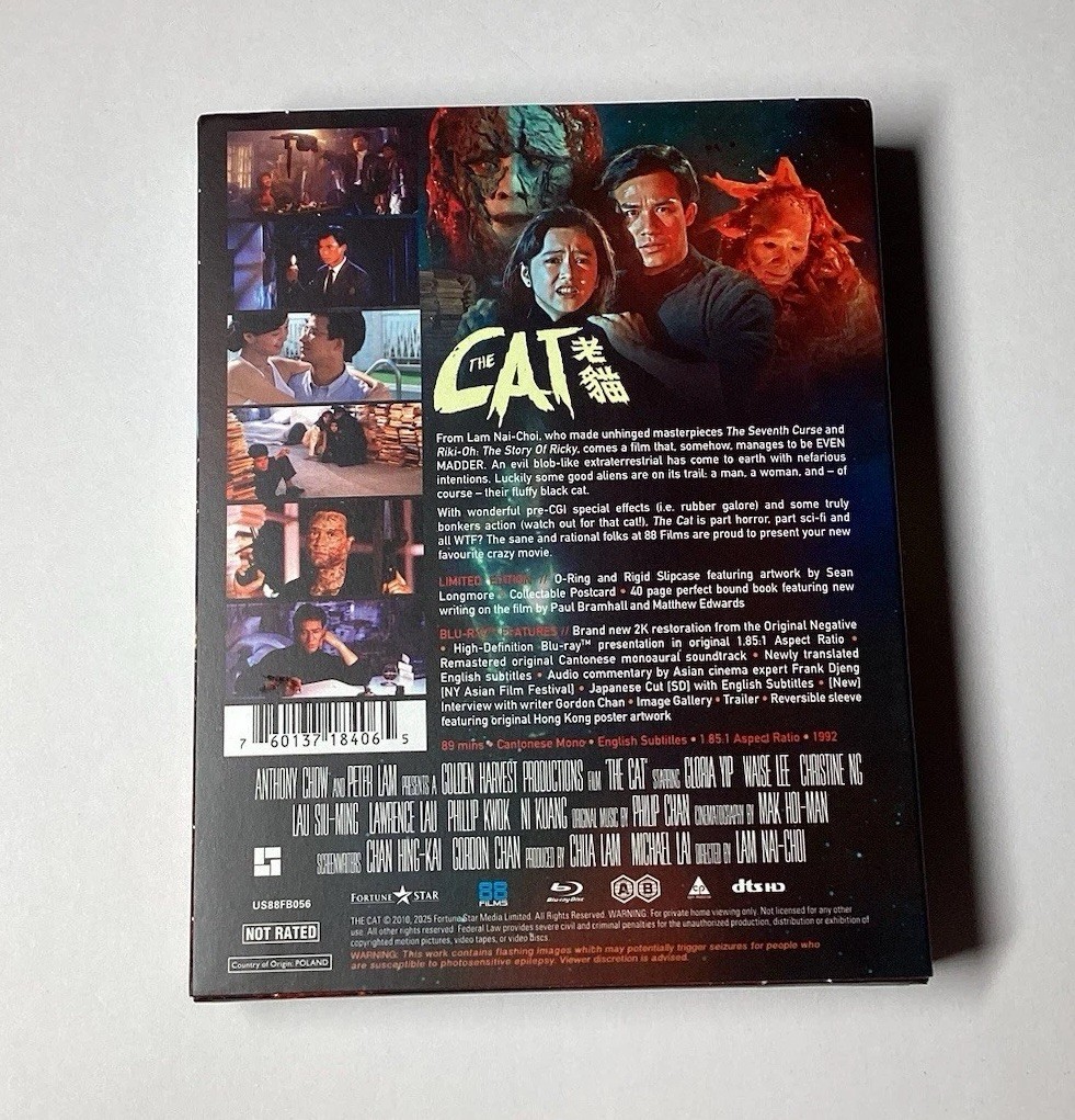 The Cat Blu-ray 88 Films Limited Edition Slipcase Booklet OOP