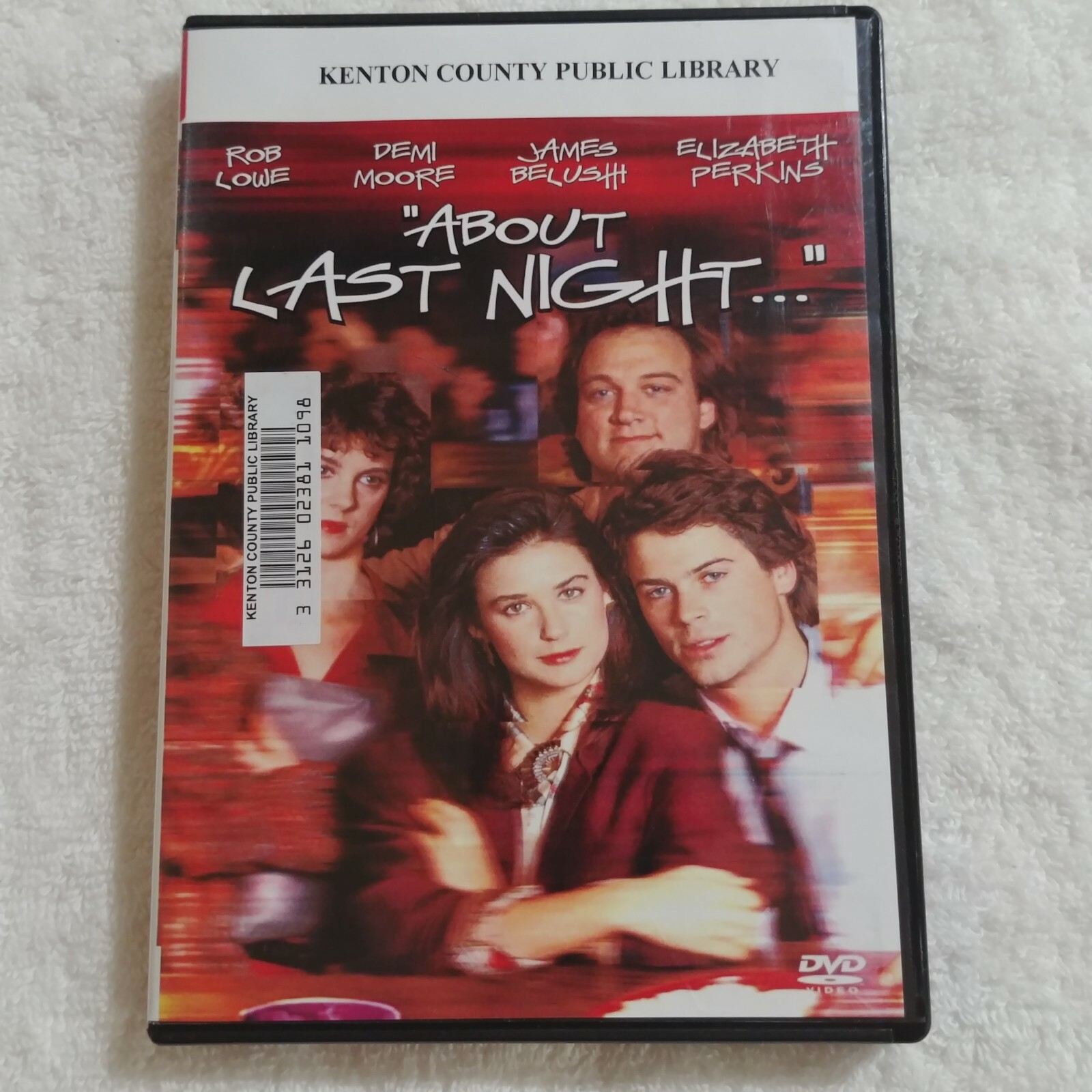 About Last Night… (DVD, 2003, R, Full Screen, 113 minutes)