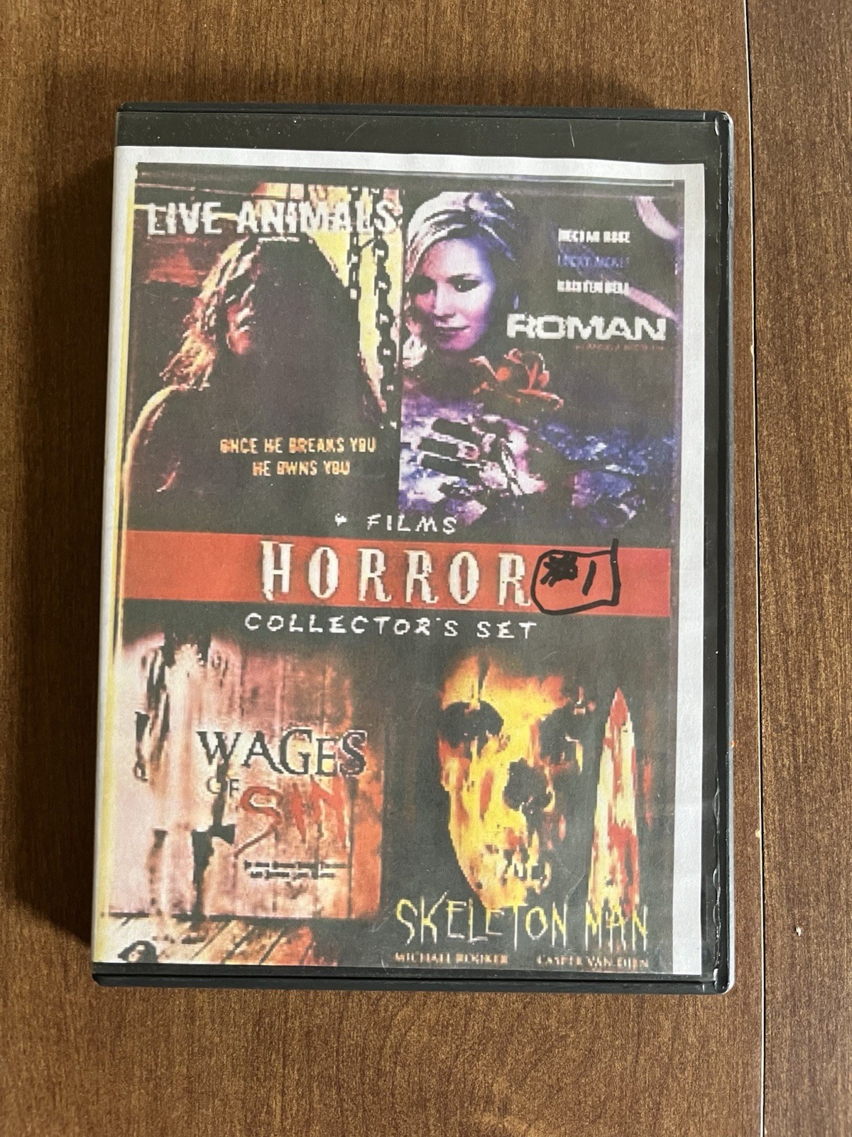 Horror Movie DVD Lot (10) – Test Played Great Condition
