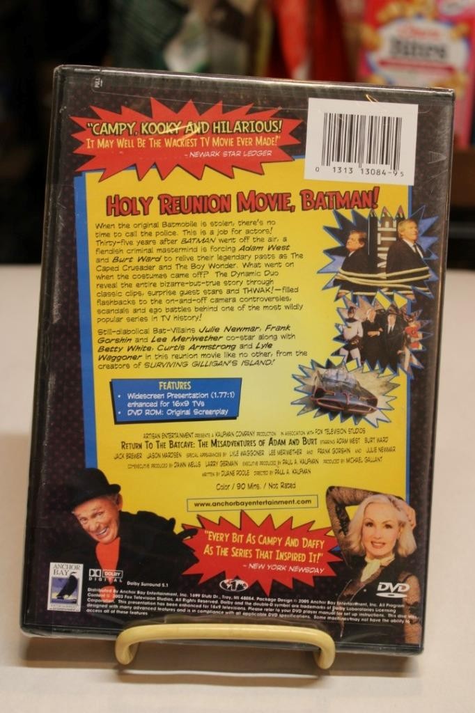Return To The Batcave: The Misadventures Of Adam And Burt (DVD, 2005) NEW