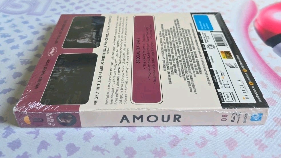 Amour (Blu-ray, 2012) – Umbrella – Region Free – OOP – RARE – SHIPS TODAY!