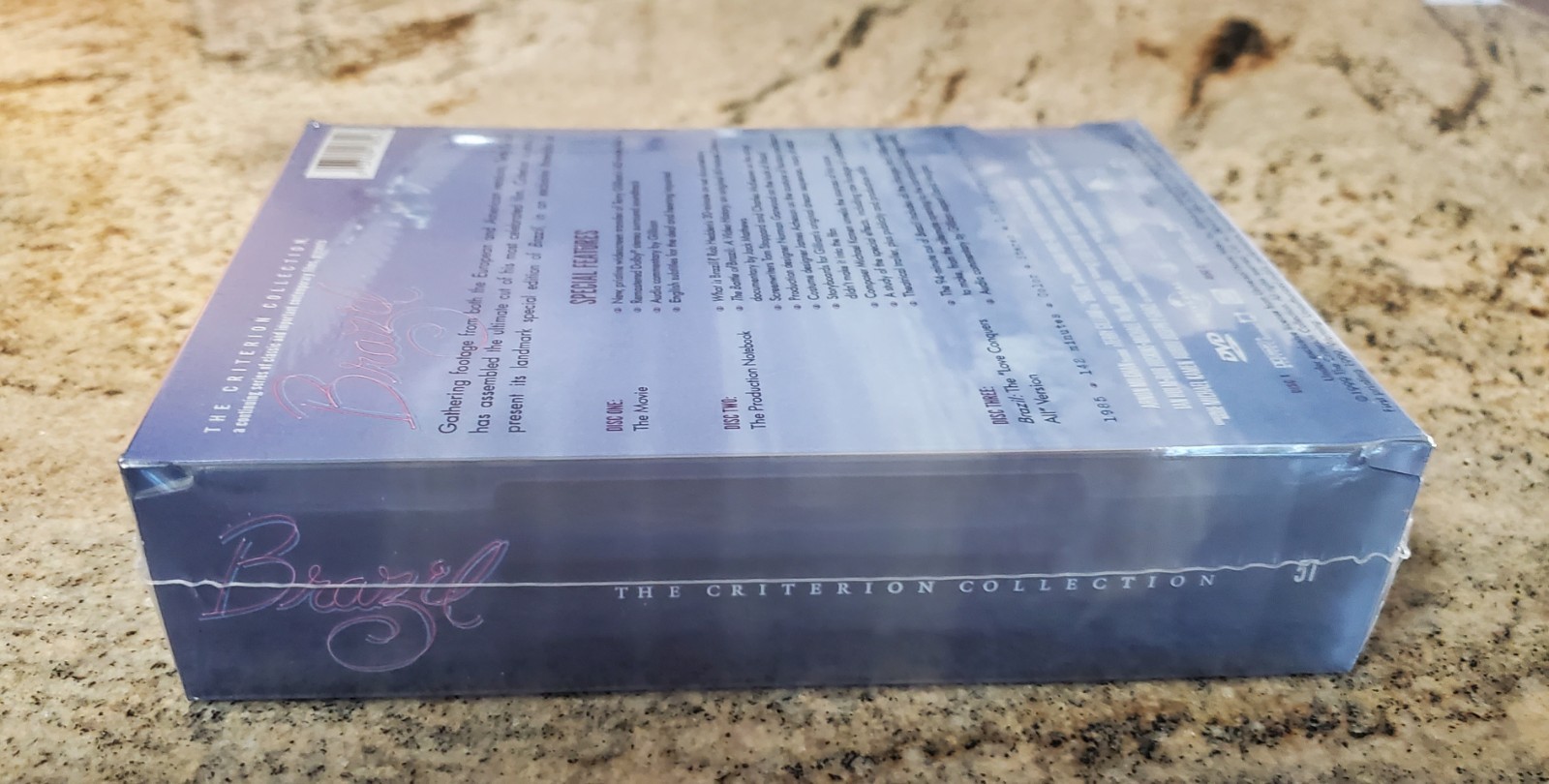 BRAZIL DVD CRITERION COLLECTION 3 DISC BOX SET 1985 CULT CLASSIC FILM NEW SEALED