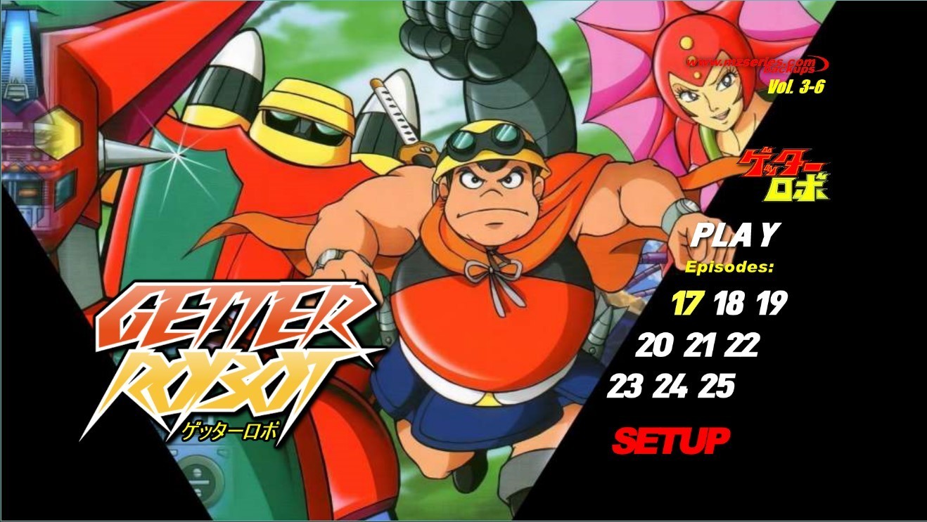 GETTER ROBO audio Japanese with English & Spanish subtitles 1080 4.3 AI