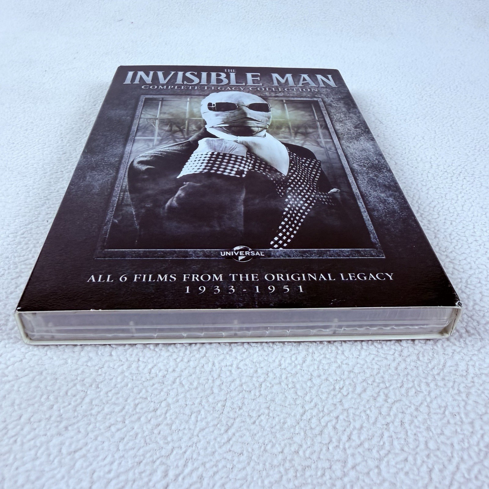 The Invisible Man Complete Legacy Collection DVD with Slipcover 6-Film Set