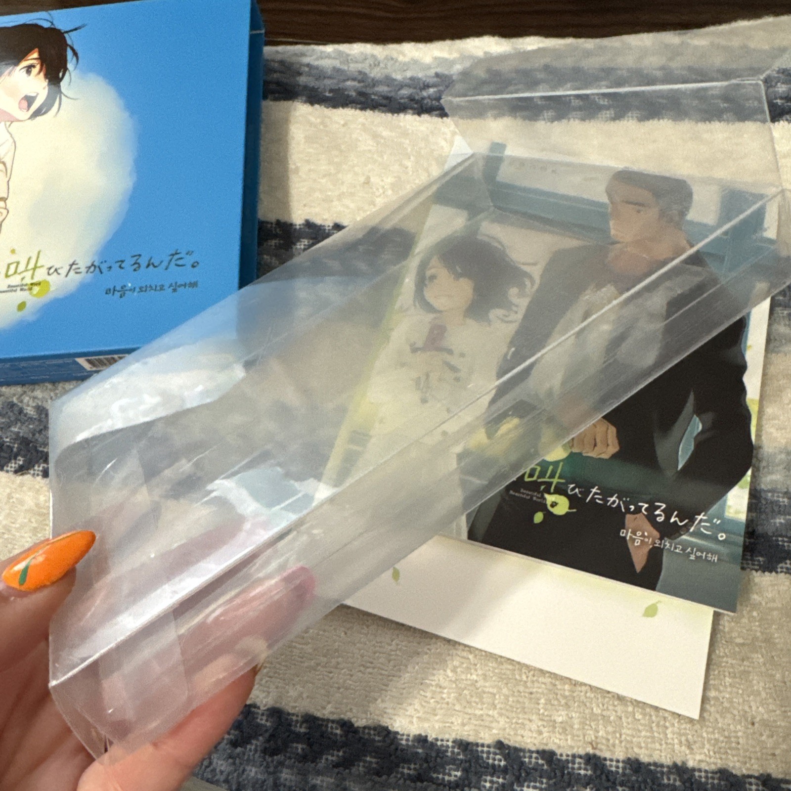 The Anthem of the Heart BLU-RAY Limited Ed #32/500! Japanese Full Slip Anime OOP