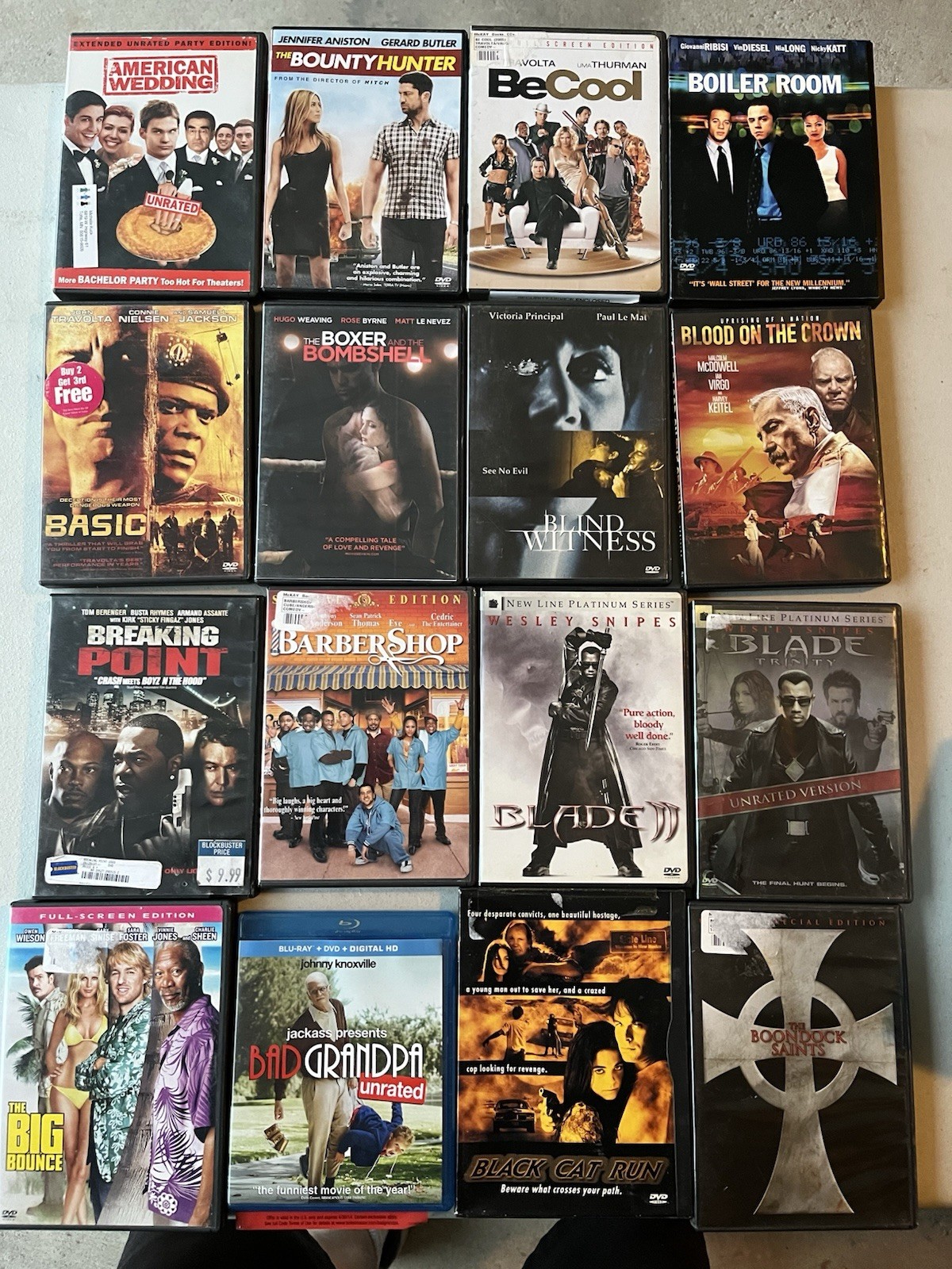 #21 Action Comedy DVD LOT PICK & CHOOSE $5 Flat Combined Shipping