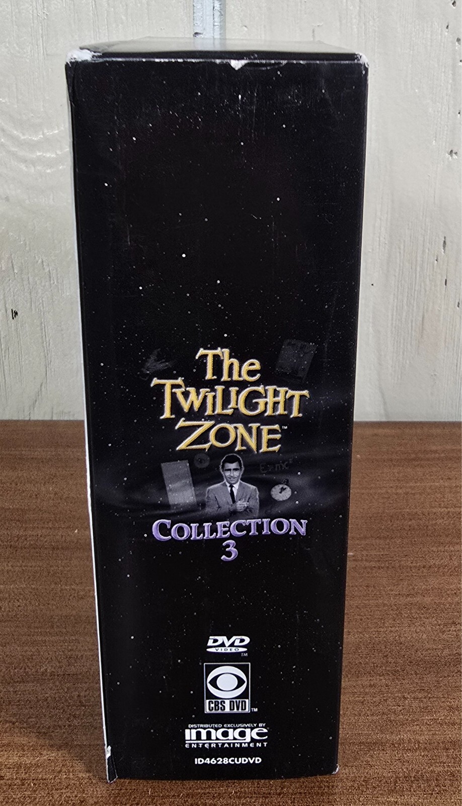 The Twilight Zone Collection 3 DVD 2002 Fantasy Horror TV Rod Serling 9-Discs