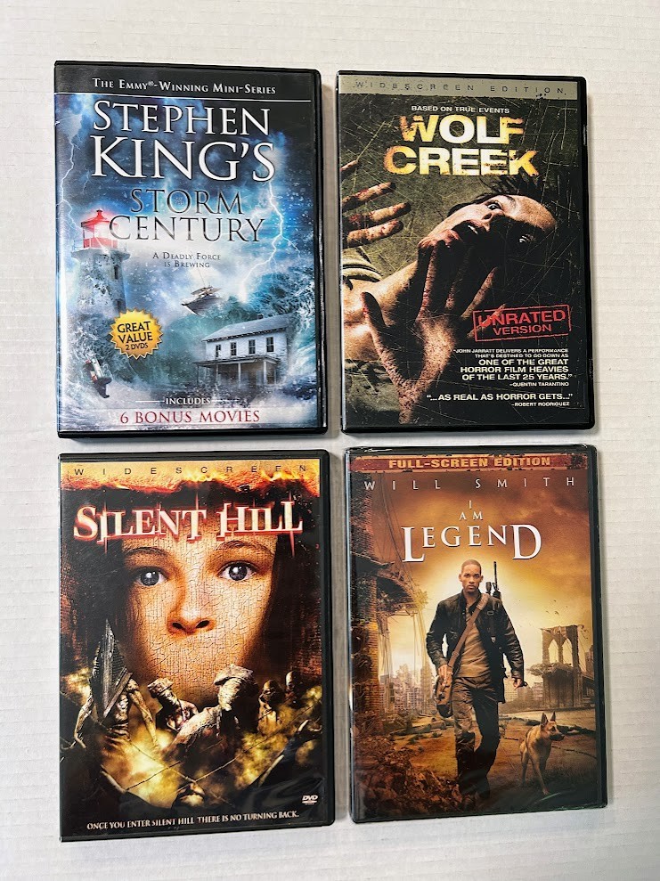 DVD Lot-02, 26 Horror Movies, A Nightmare On Elm Street, It, Walking Dead