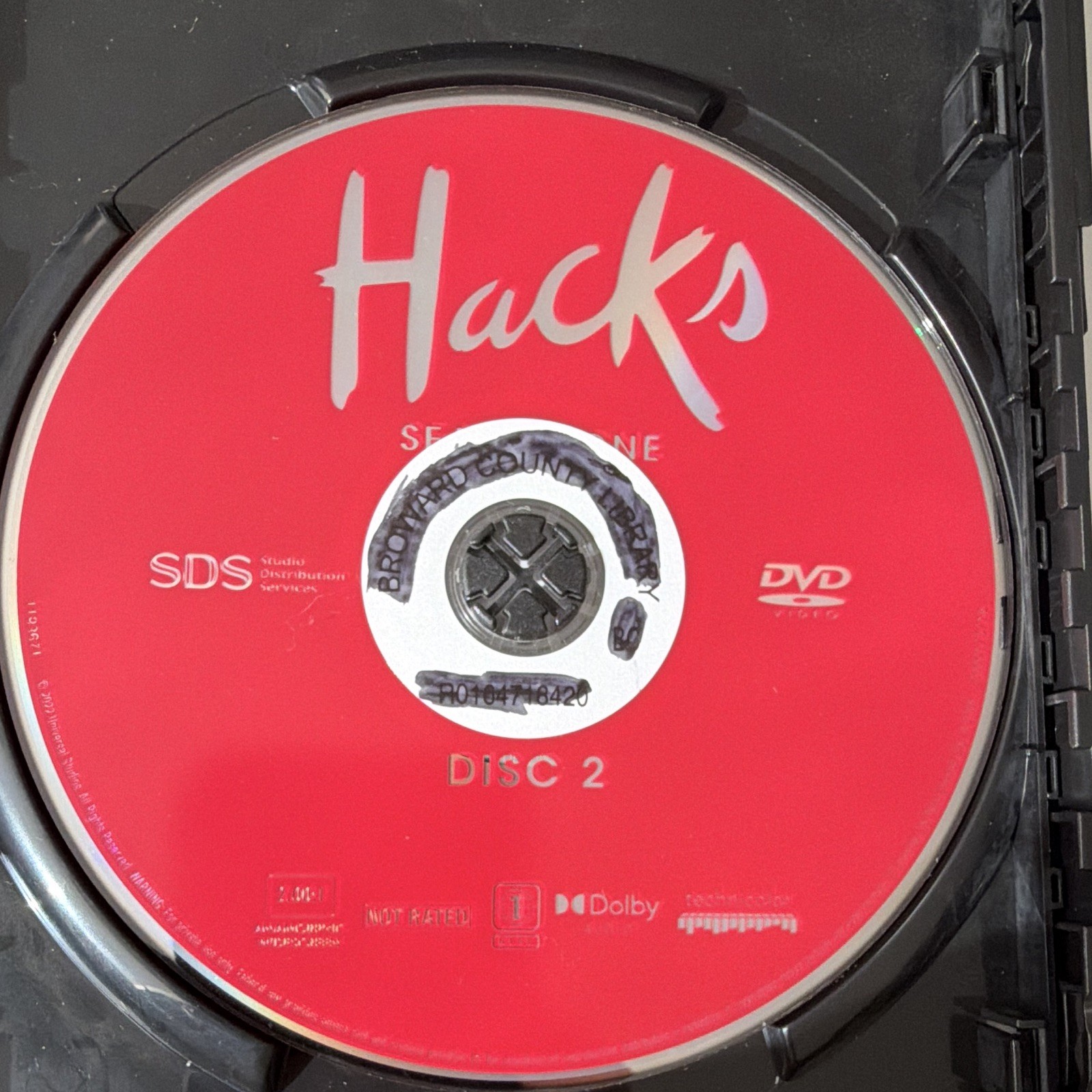 SDS Hacks: Season One DVD NR Comedy Jean Smart Hannah Einbinder 2022 304m