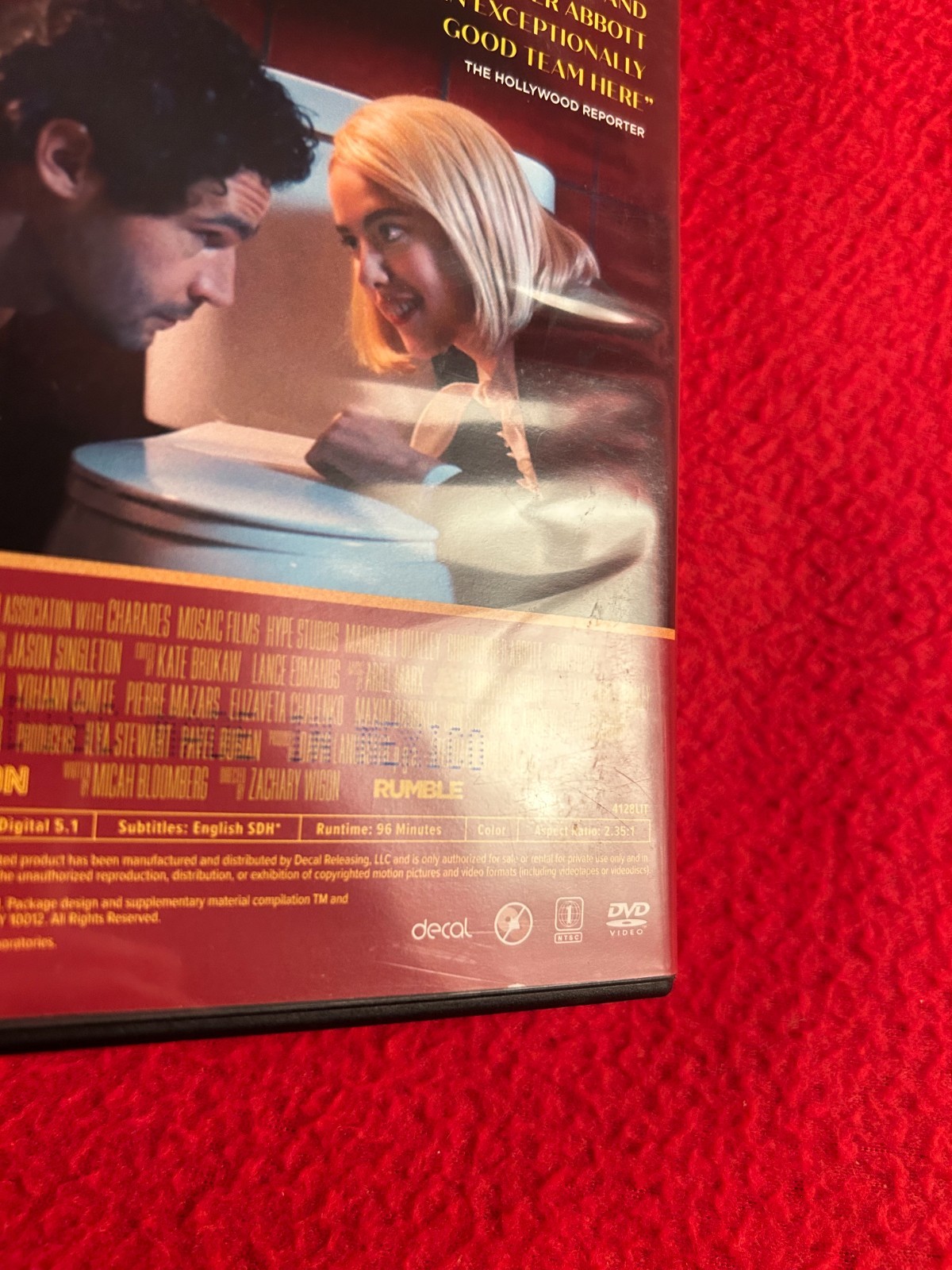 Sanctuary DVD Christopher Abbott 2022 Margaret Qualley Dominatrix Region 1 USA