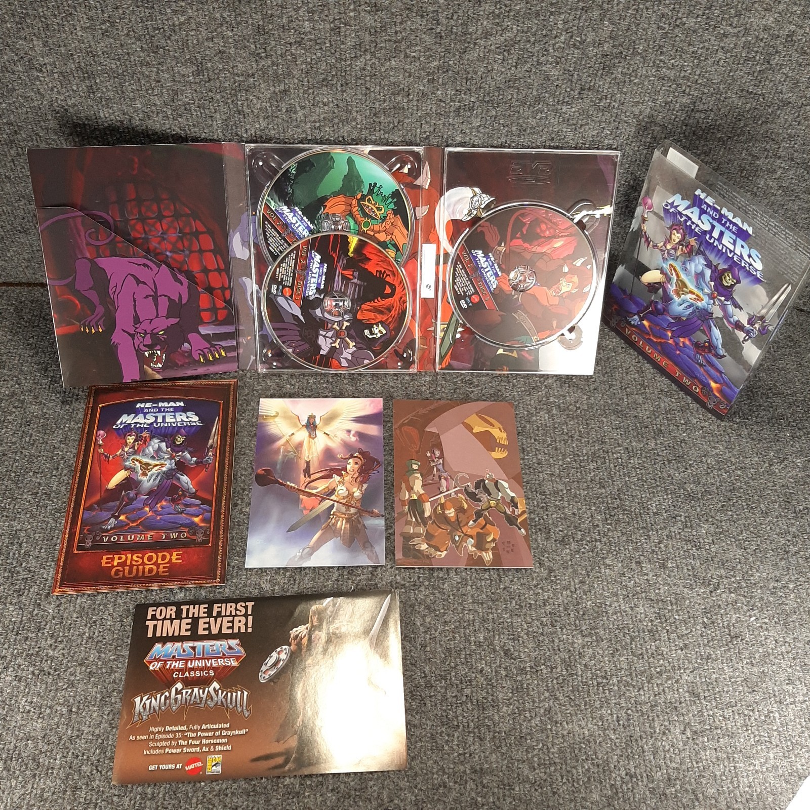 He-Man and the Masters of the Universe – Volume Two (DVD, 2008, 3-Disc Set)