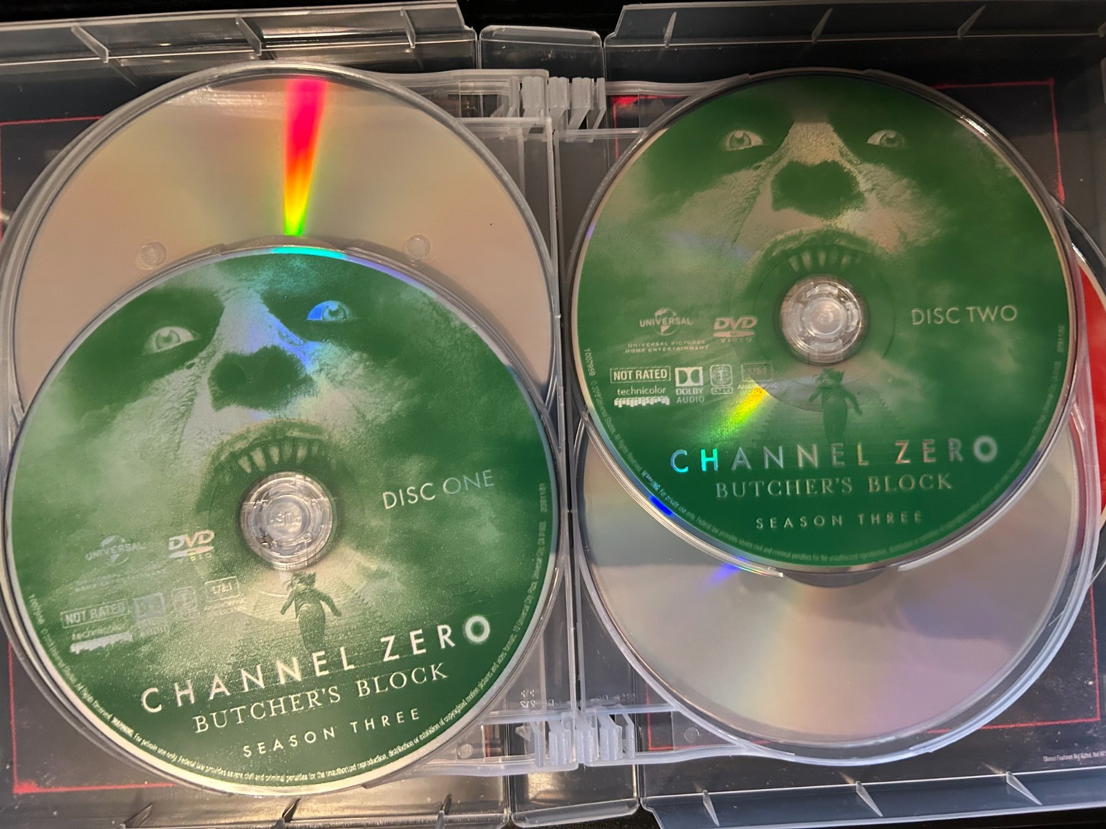 Channel Zero The Complete Collection DVD 8 Discs All 4 Chapters SYFY Network