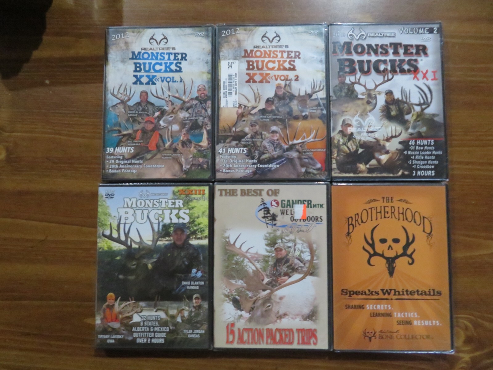 NEW HUNTING DVDs; 180+ Titles to Choose From. You Pick. DEER. BIG GAME. Sports.