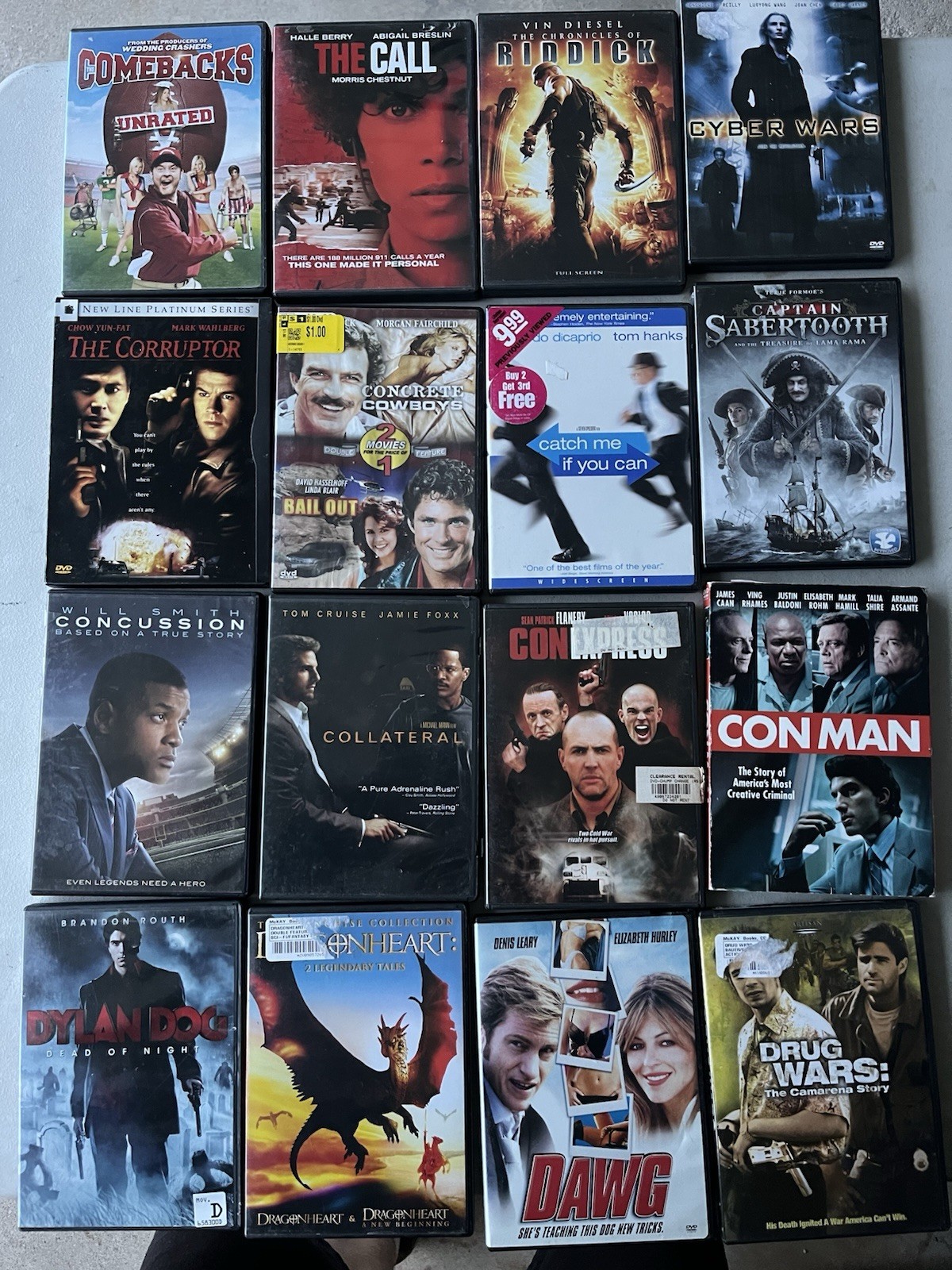 #21 Action Comedy DVD LOT PICK & CHOOSE $5 Flat Combined Shipping