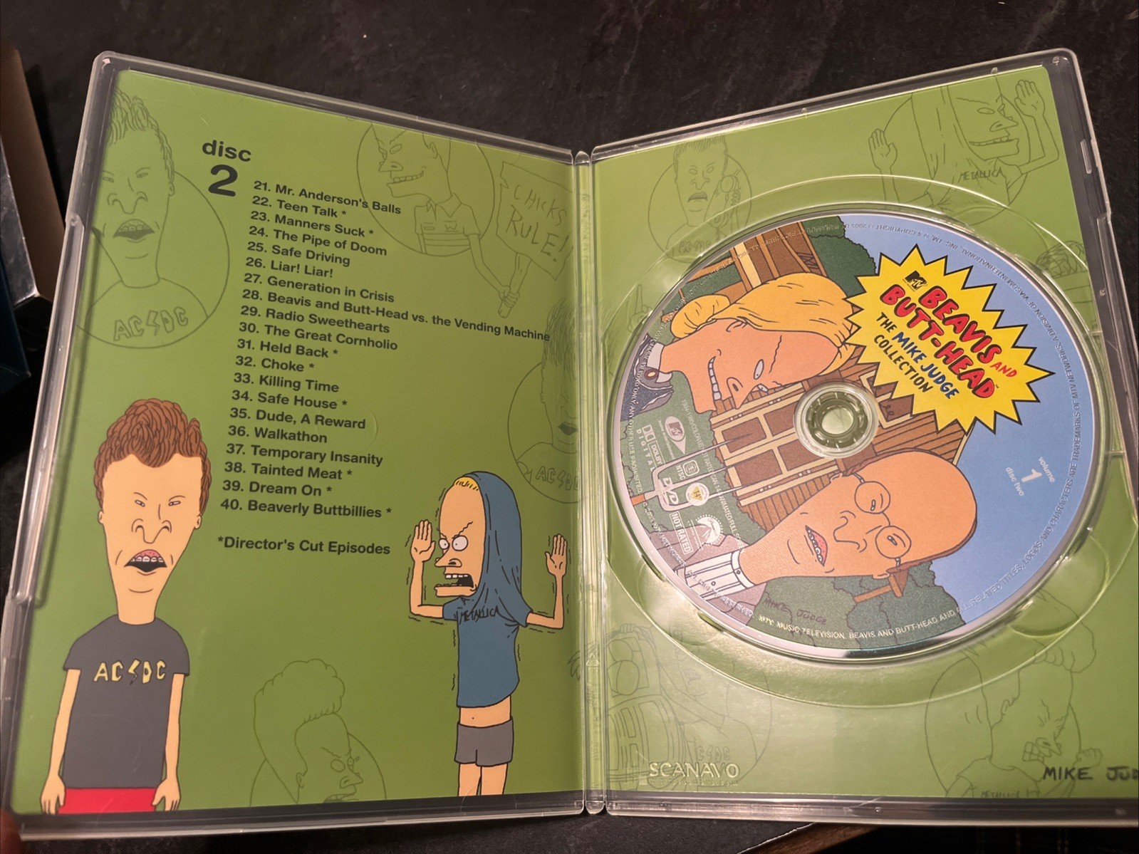 Beavis and Butt-Head: the Mike Judge Collection: Volume 1 (DVD, 2005) –