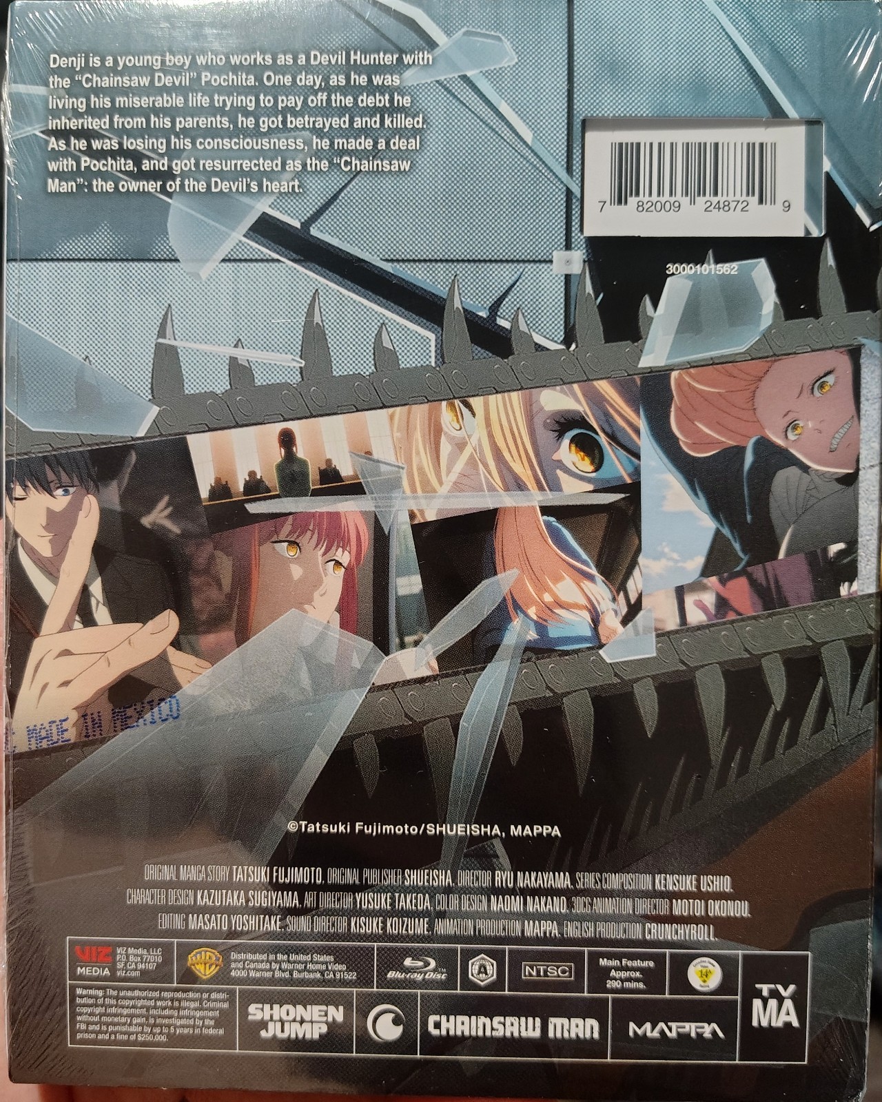 Chainsaw Man: Volume 1 (Blu-ray, 2026) NEW W/SLIPCOVER