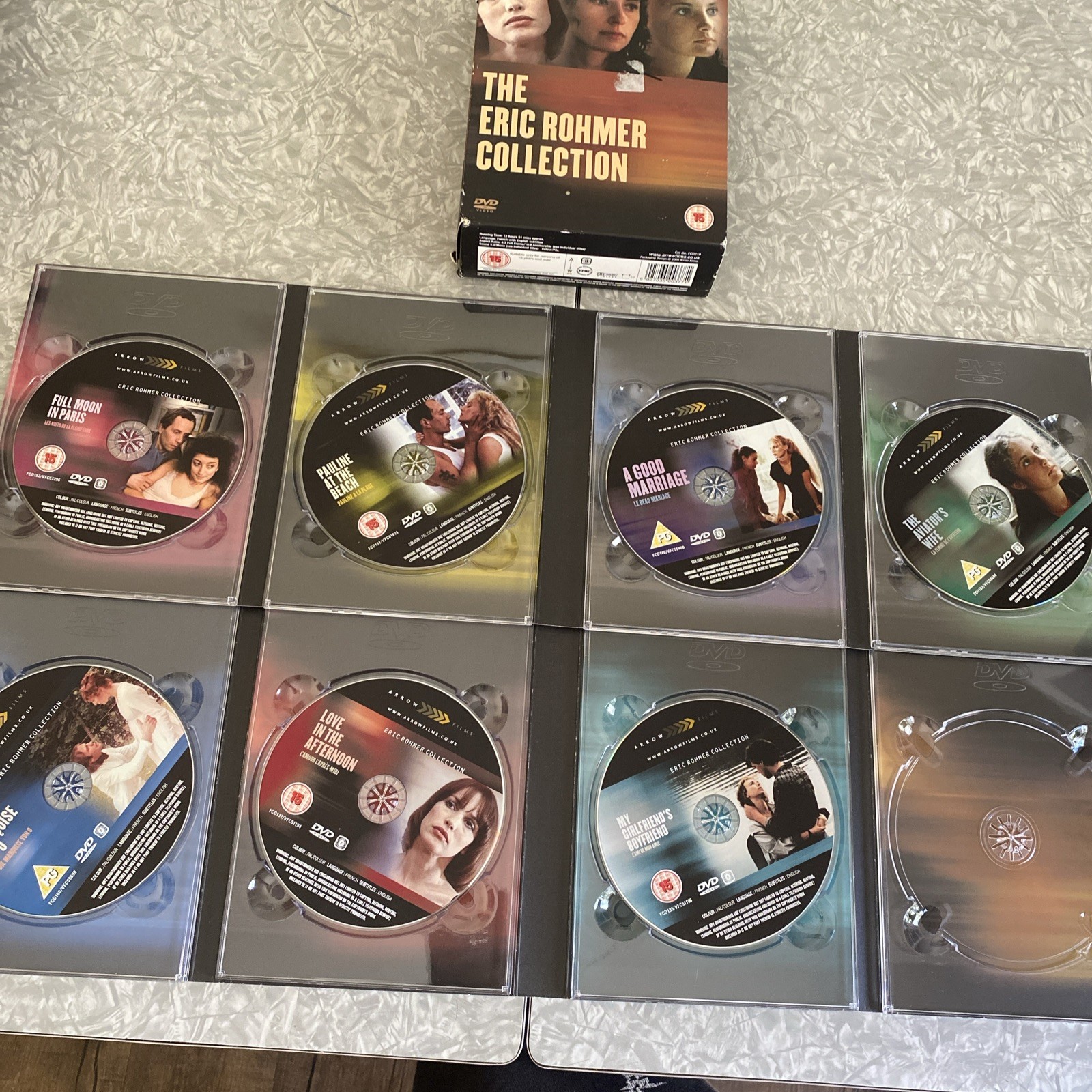 Eric Rohmer Collection DVD Box Set Arrow Films All Region *MISSING The Green Ray