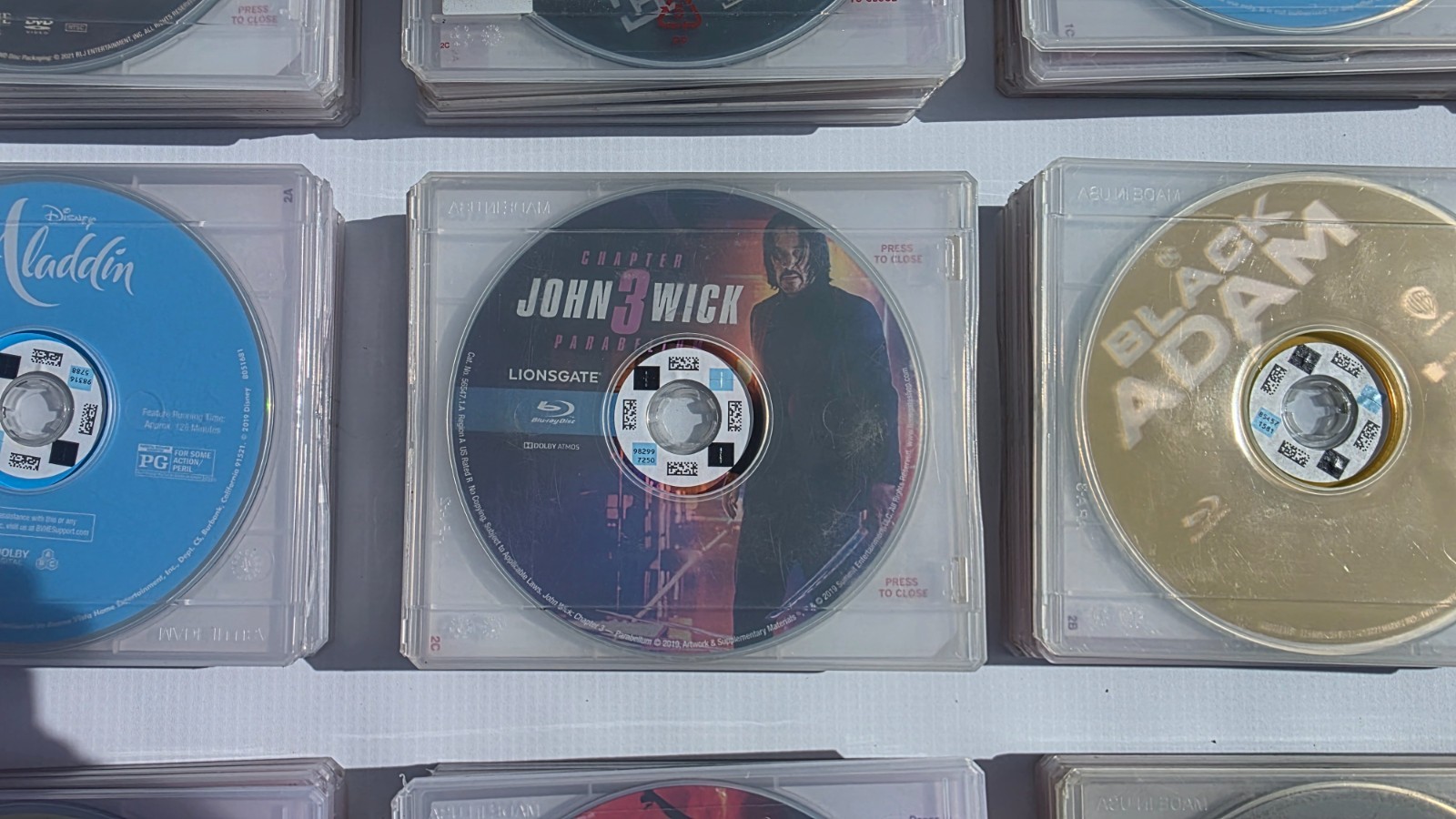 Redbox Movies! Case of 100 Random Titles – DVD and Blu-ray Mix – FREE SHIPPING!