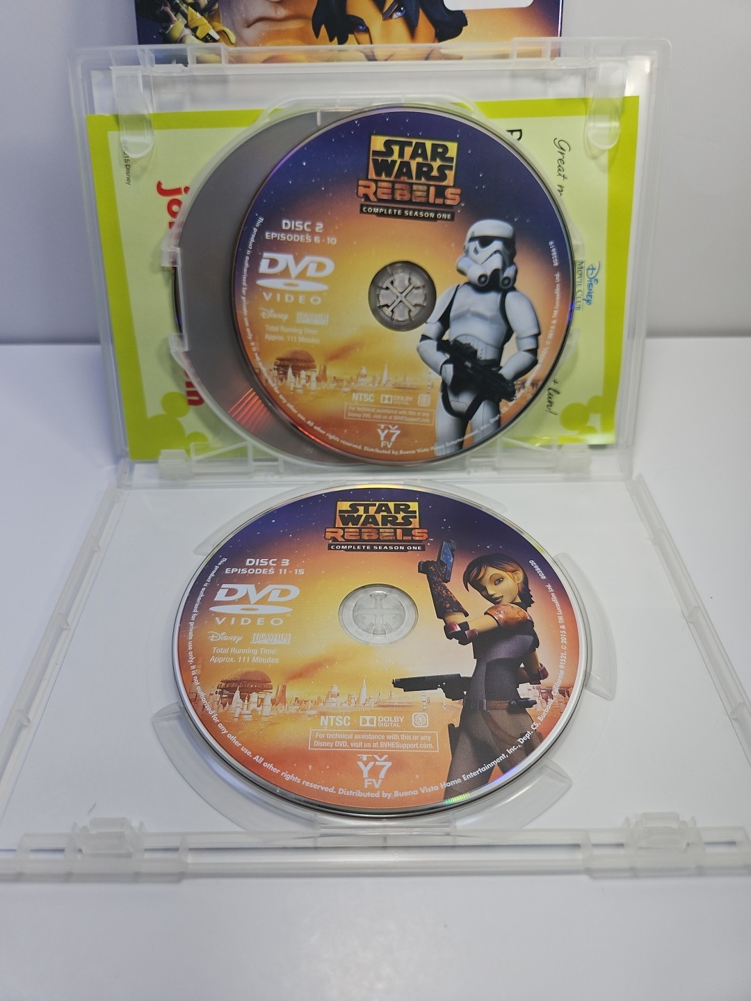Star Wars Rebels: Complete Season One (DVD, 2014, 3-Disc, Slipcover) Dave Filoni