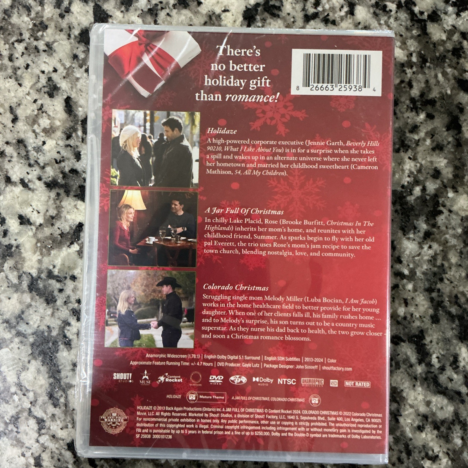 Holidaze & A Jar Full of Christmas & Colorado Christmas (DVD) OOP Authentic US