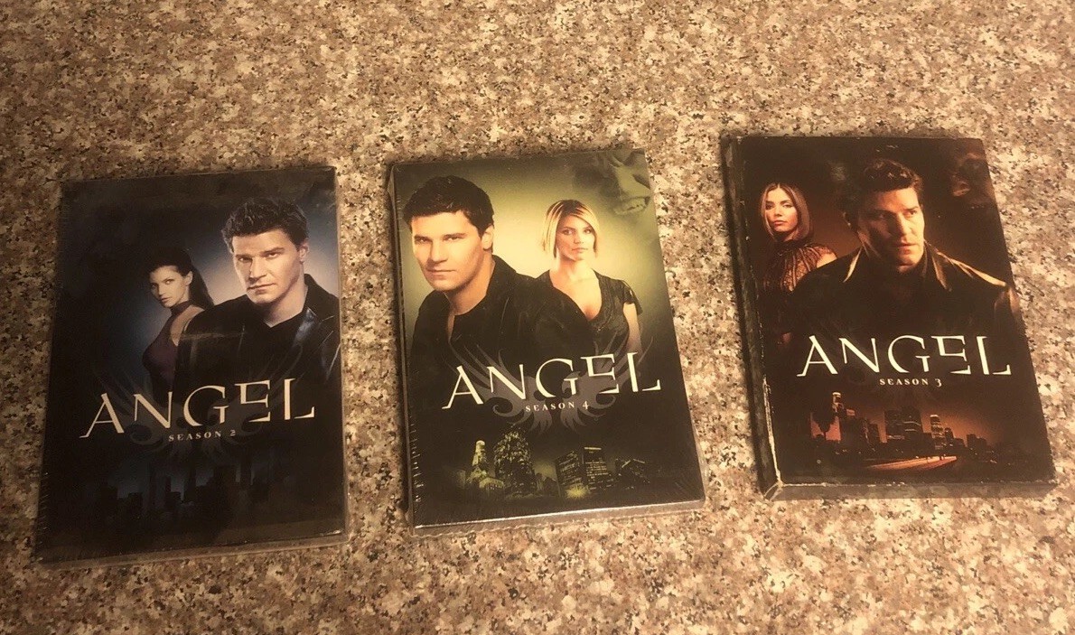 Angel DVD Seasons 2 3 and 4, 2 Seasons Sealed In Box And 1 Open