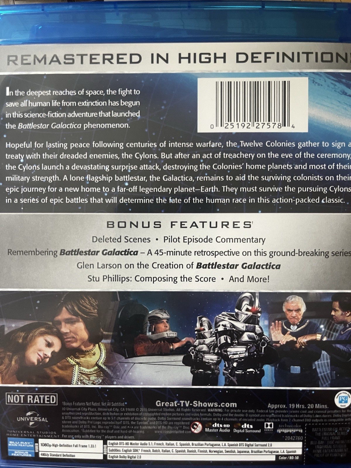 Battlestar Galactica(1978) Series — 1.33:1 -Bluray