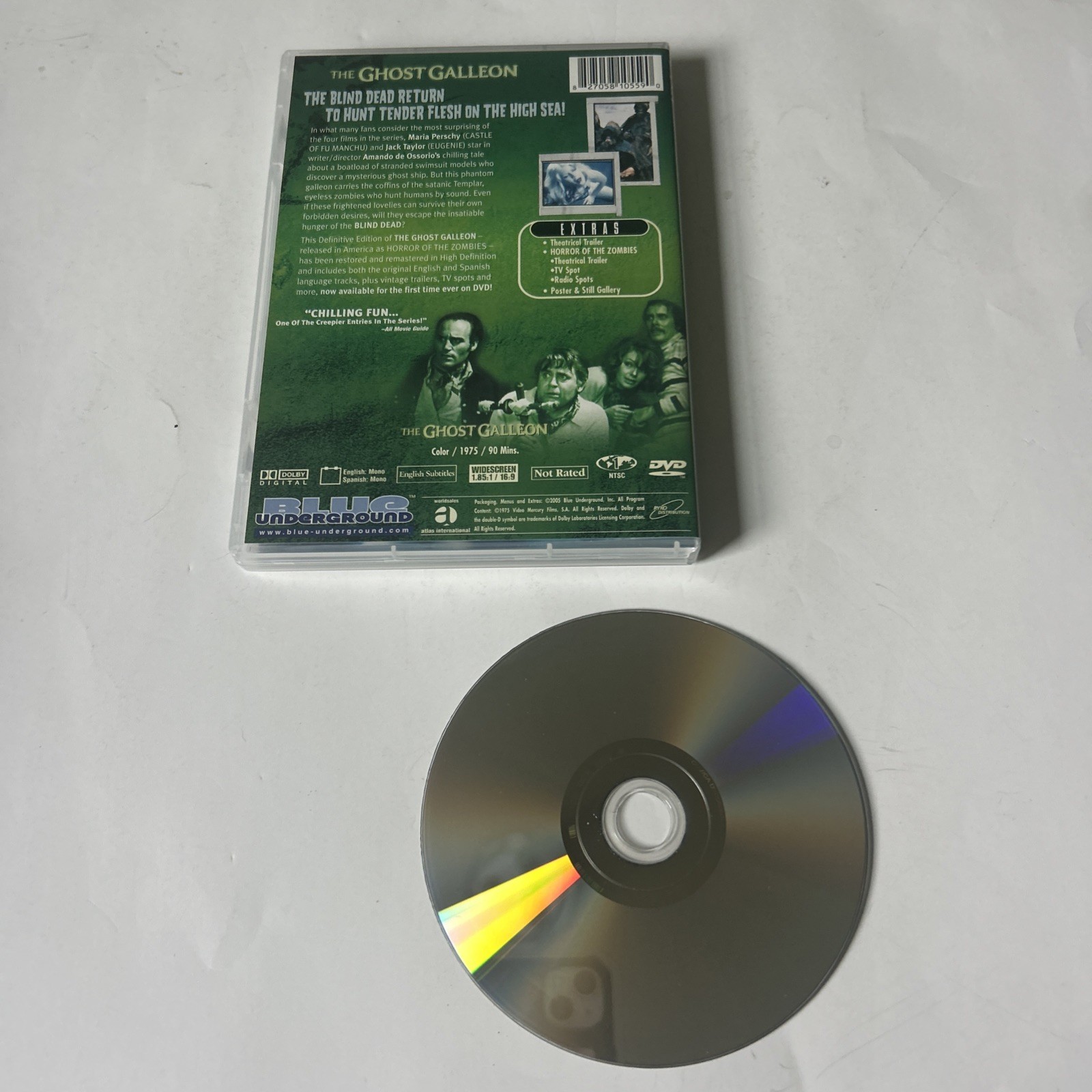 Blue Underground LE NR The Blind Dead Collection 5-DVD Box Set-book-wide-extras