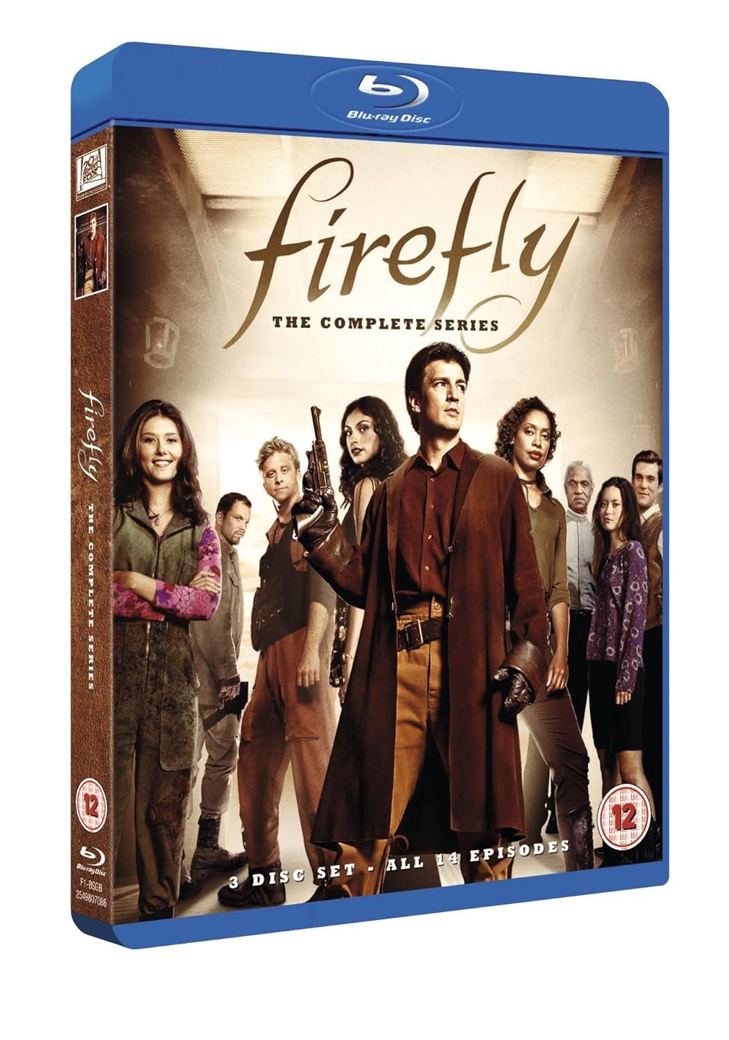 Firefly: The Complete Series Blu-ray Region Free